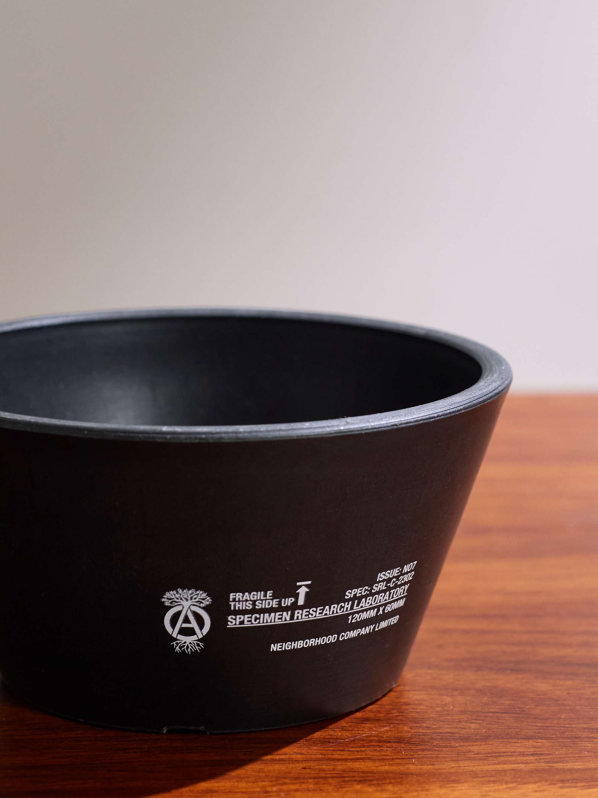 + SRL Logo-Print Plastic Plant Pot