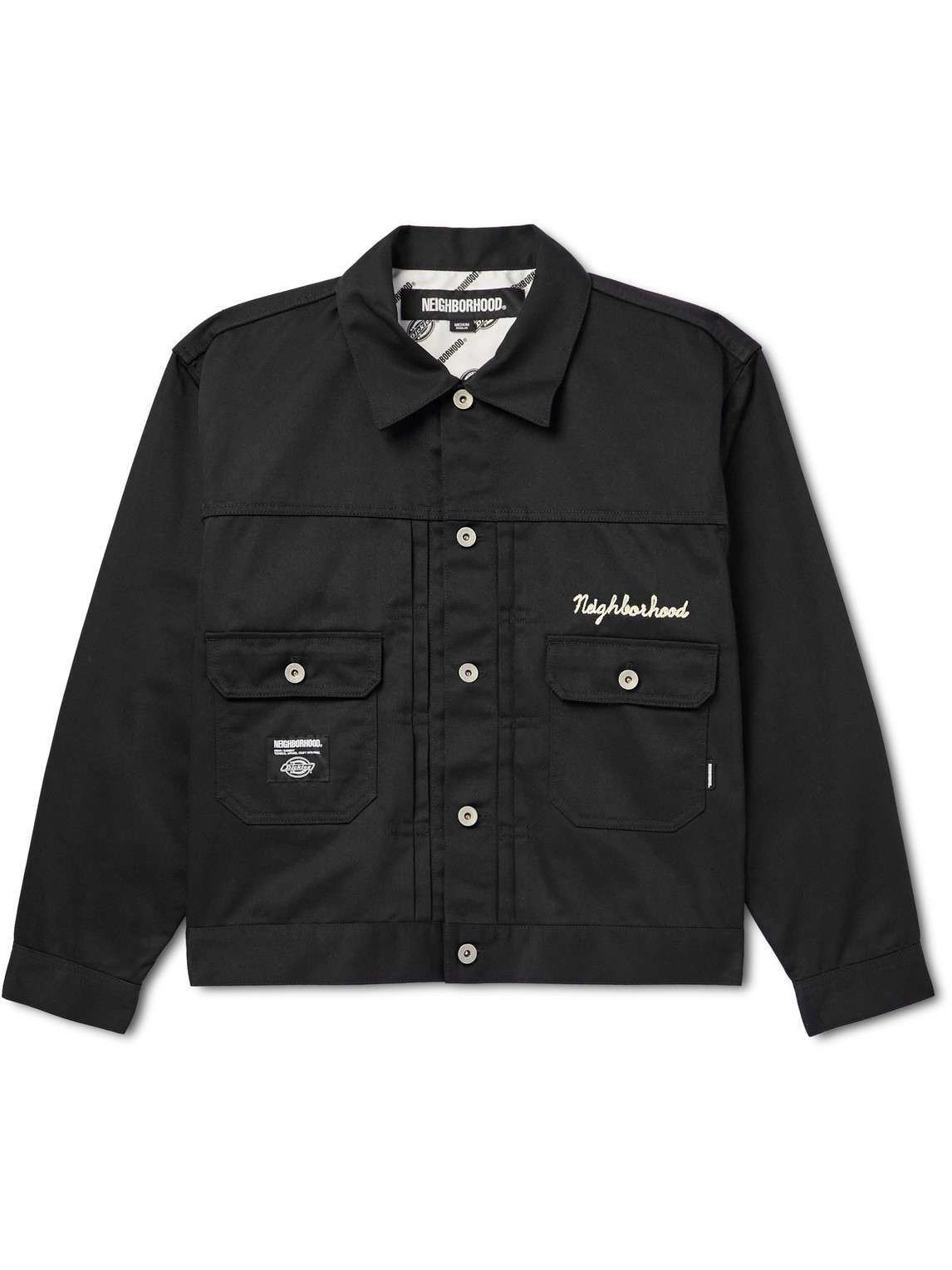 Shop Neighborhood Dickies Type-2 Twill Jacket In Black