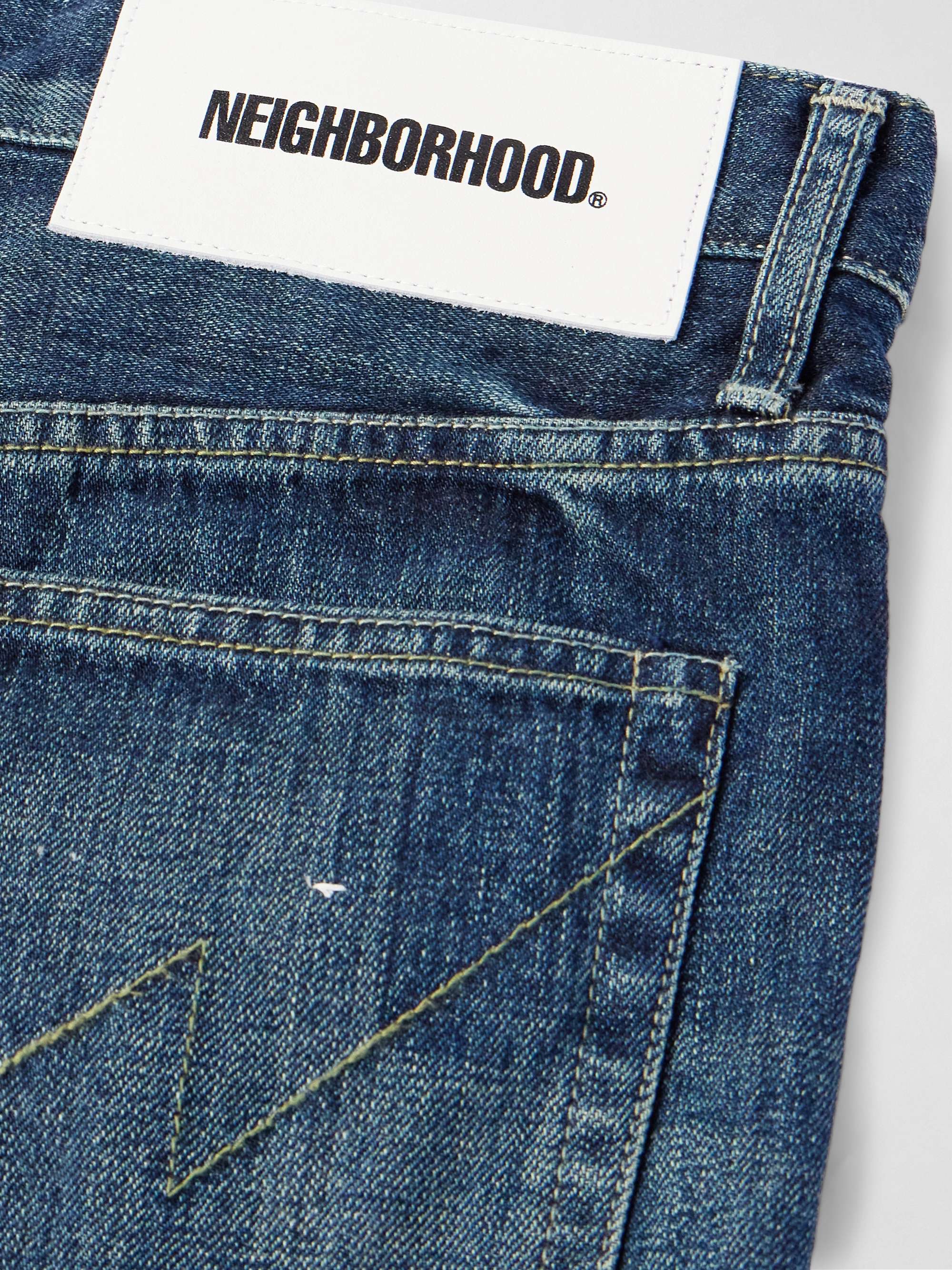 NEIGHBORHOOD Slim-Fit Straight-Leg Jeans for Men | MR PORTER