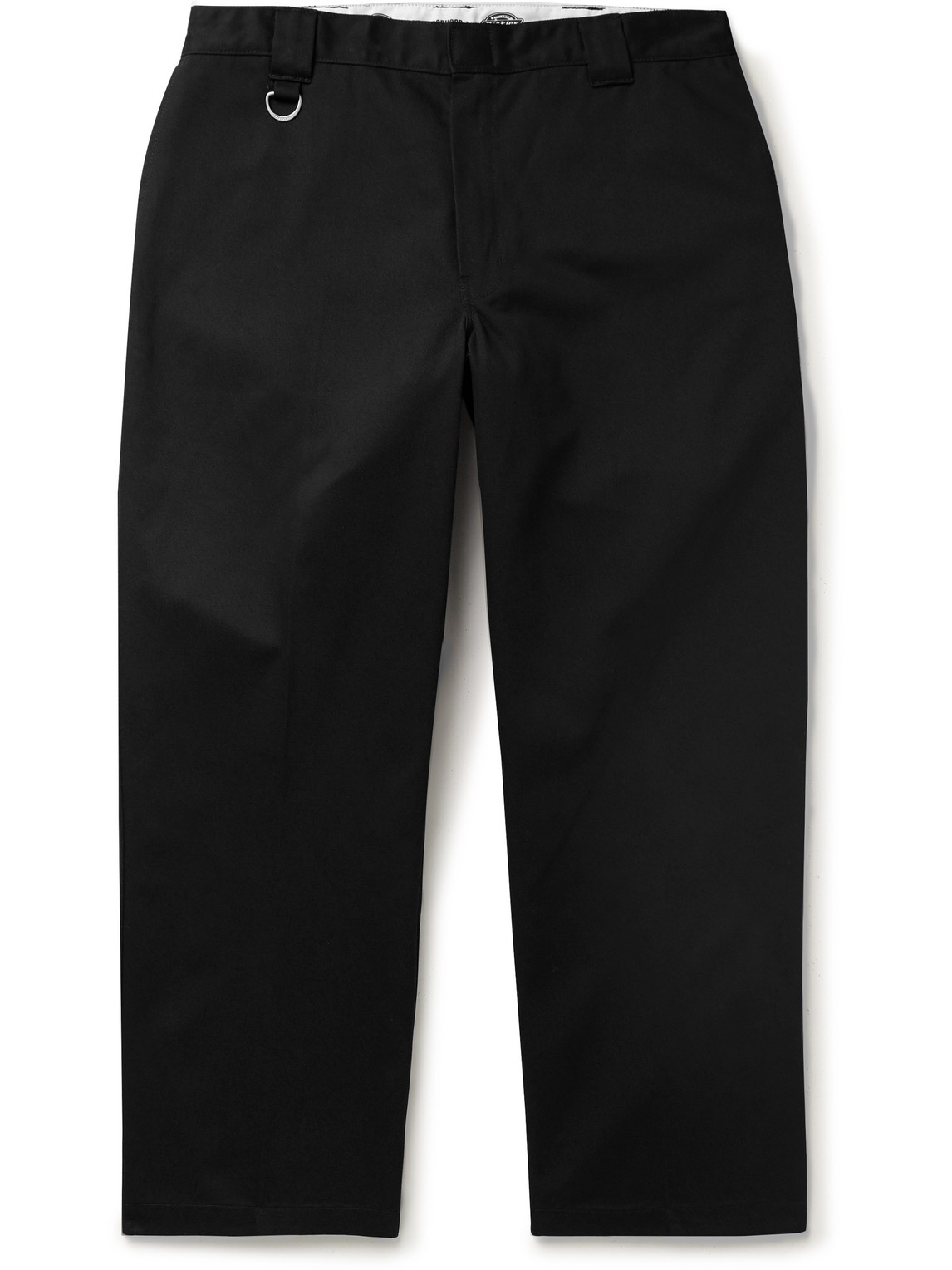 Neighborhood Dickies® Wide-leg Logo-appliquéd Twill Trousers In Black