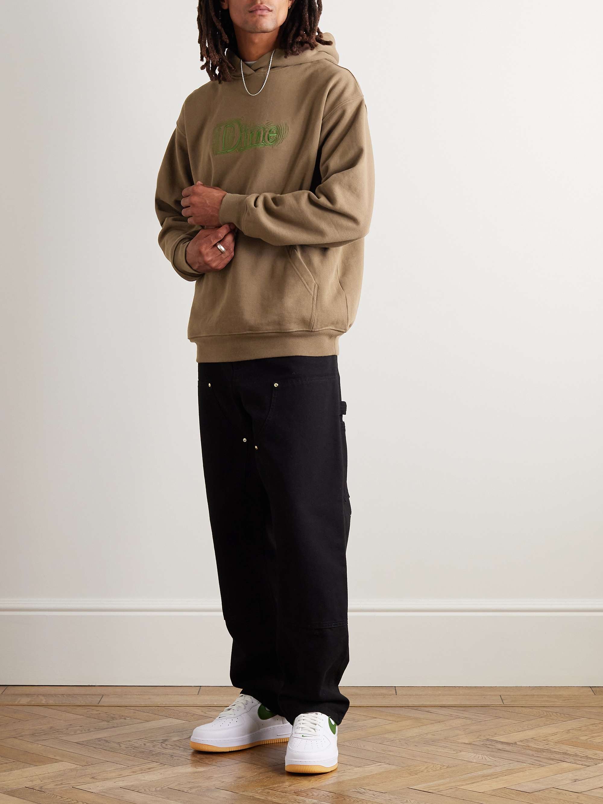 Brown Classic Sweatpants by Dime on Sale