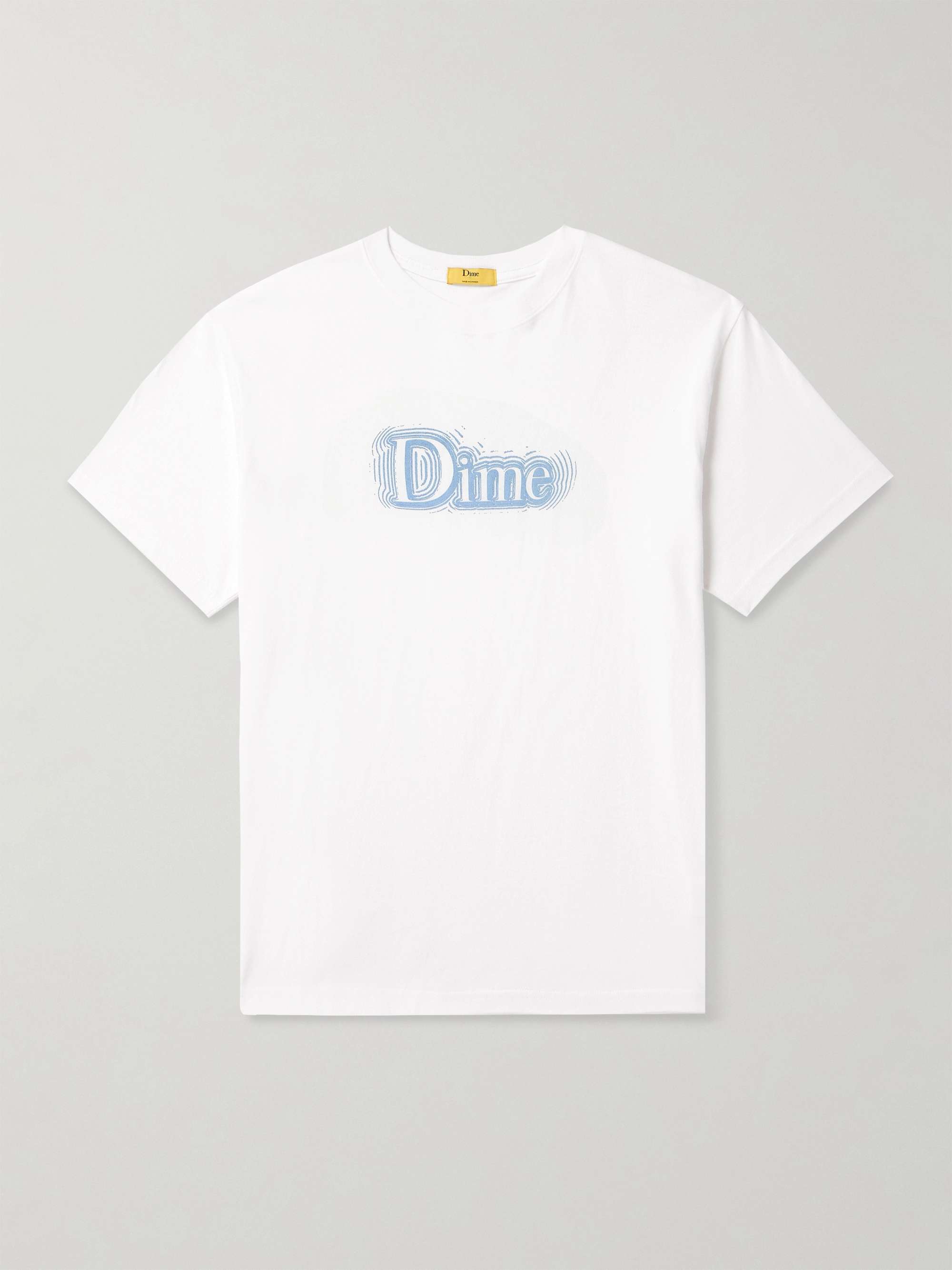 DIME Classic Logo Embroidered Cotton Jersey Hoodie for Men   MR PORTER