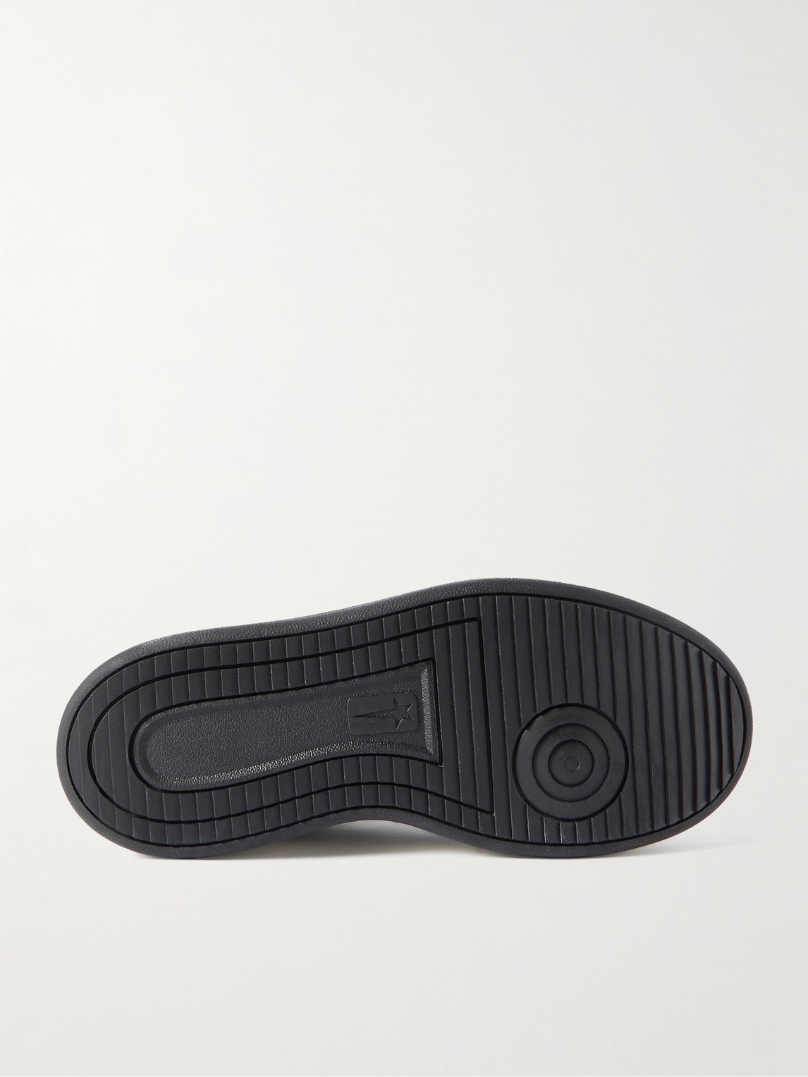 Shop Rick Owens Converse Turbowpn Full-grain Leather High-top Sneakers In Black