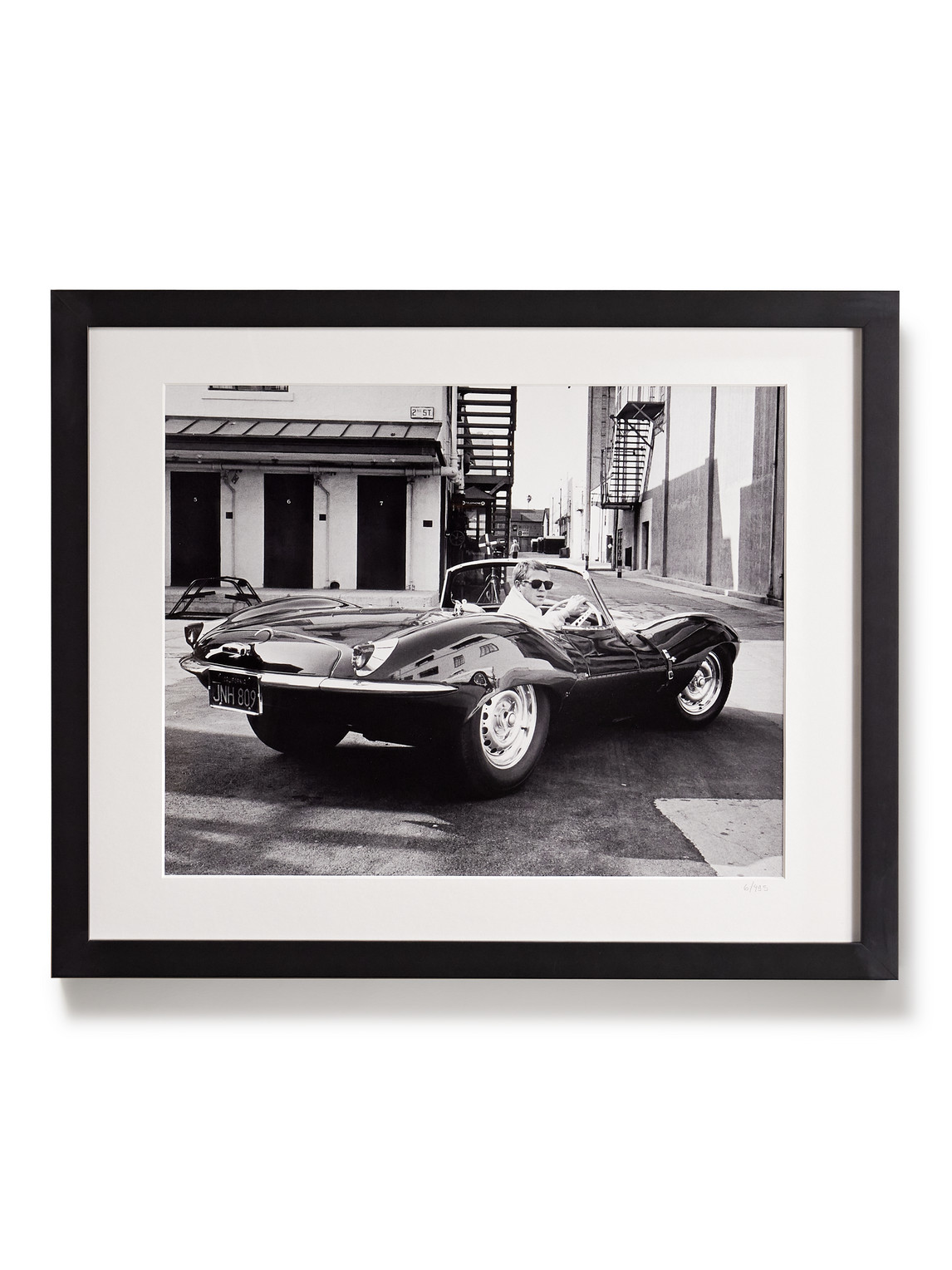 Sonic Editions – Framed 1963 Steve McQueen Print, 16" x 20"