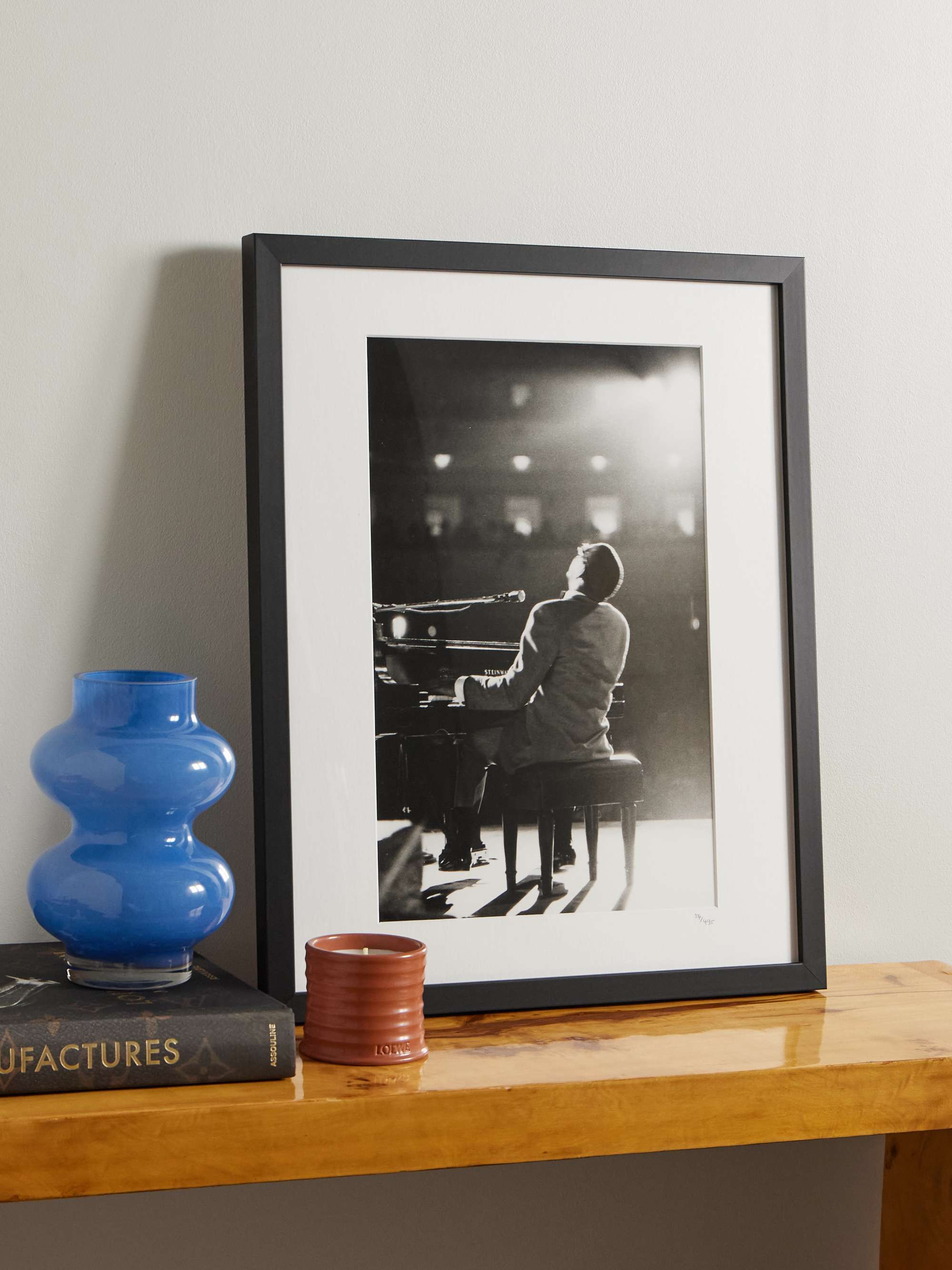 SONIC EDITIONS Framed 1966 Ray Charles at Carnegie Hall Print, 16" x 20"