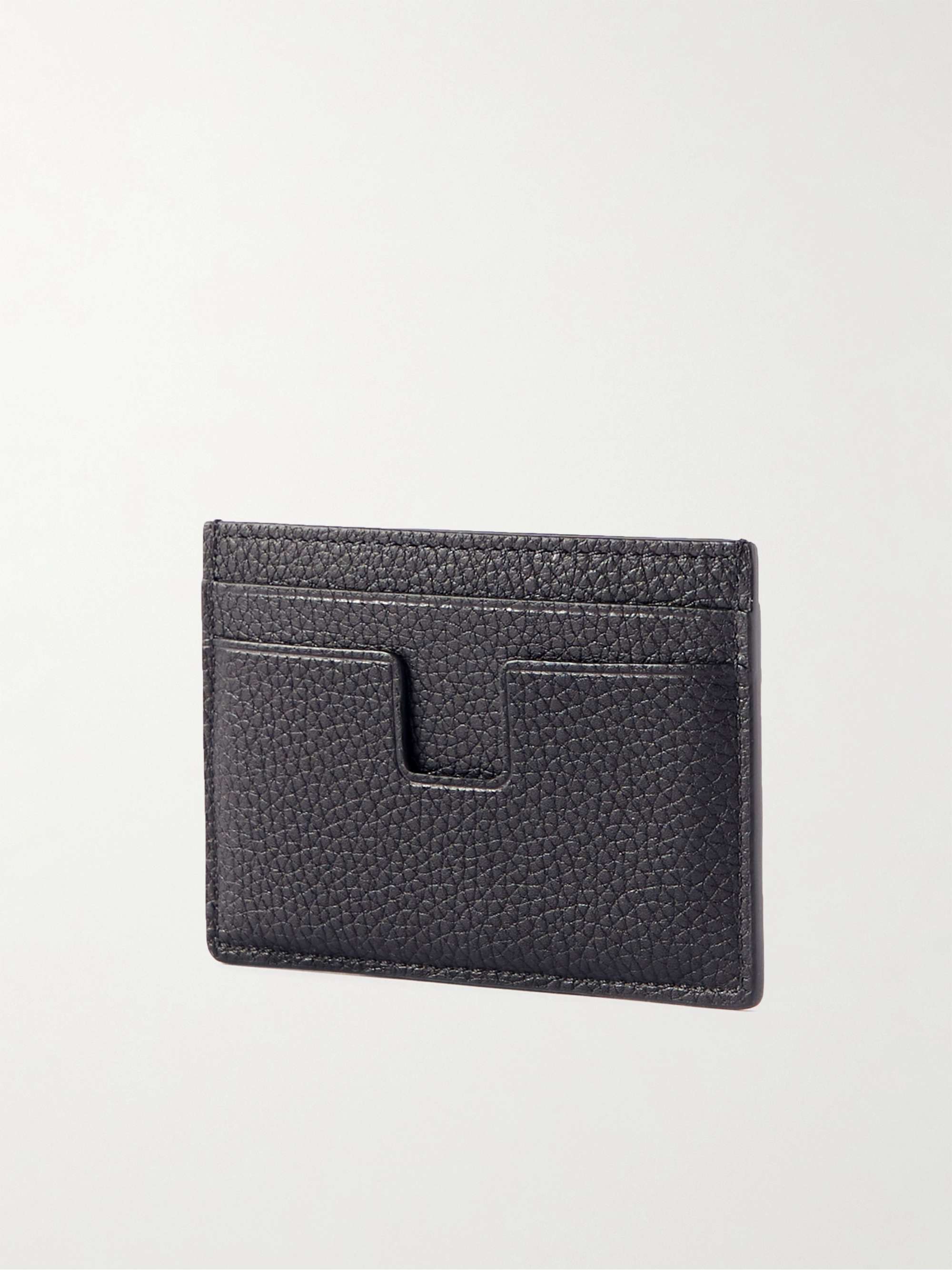 TOM FORD Full-Grain Leather Cardholder