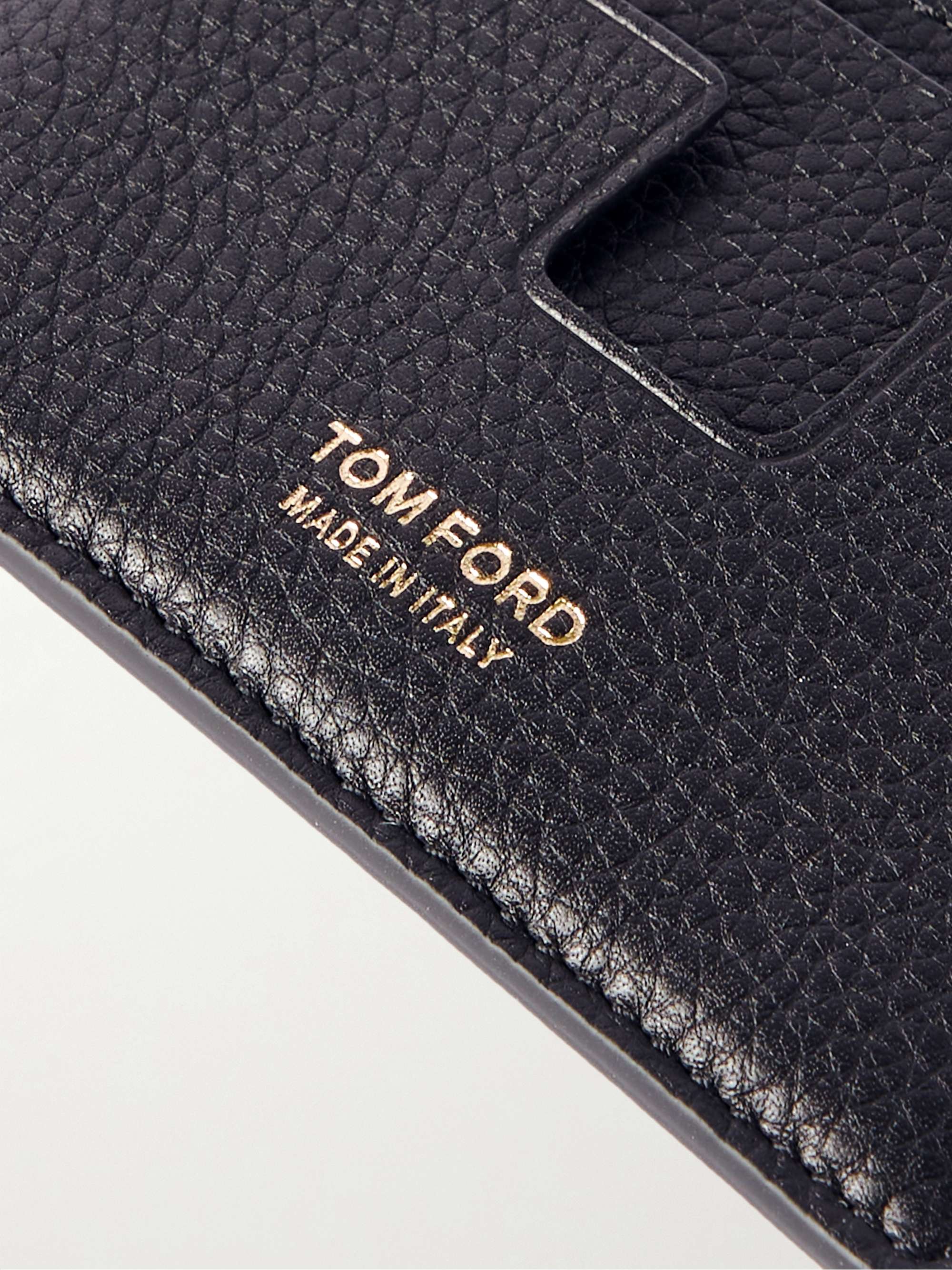 TOM FORD Full-Grain Leather Cardholder