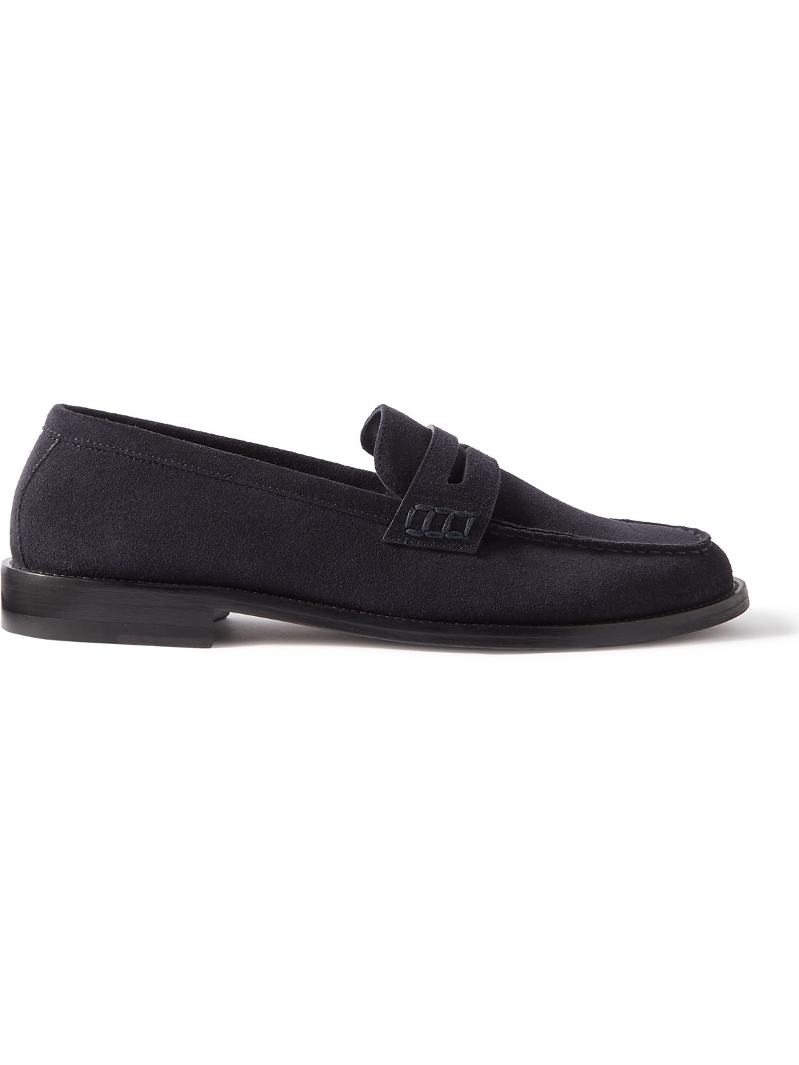 Perry Suede Penny Loafers