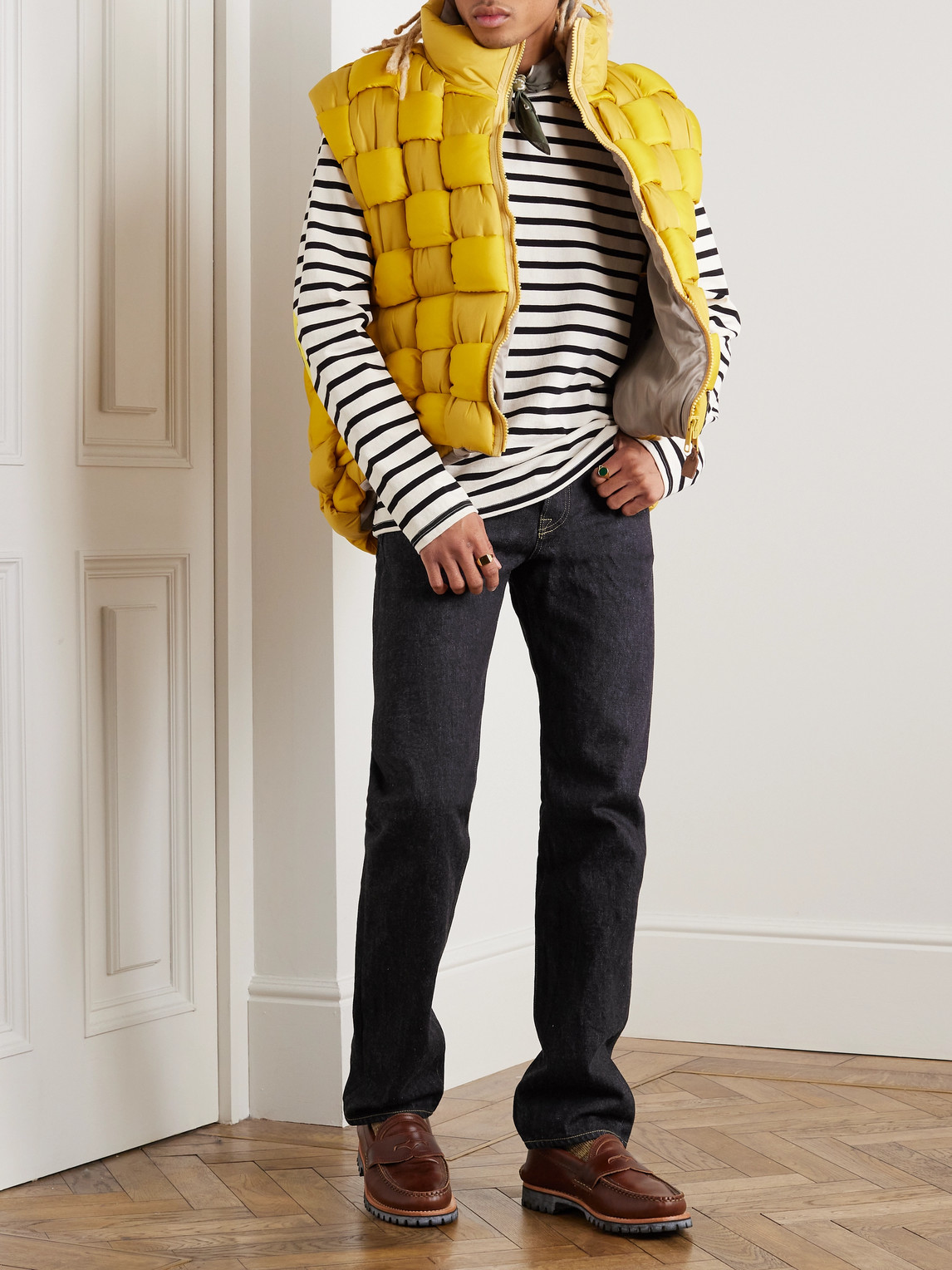 Shop Kapital Monkey Cisco Slim-fit Jeans In Blue