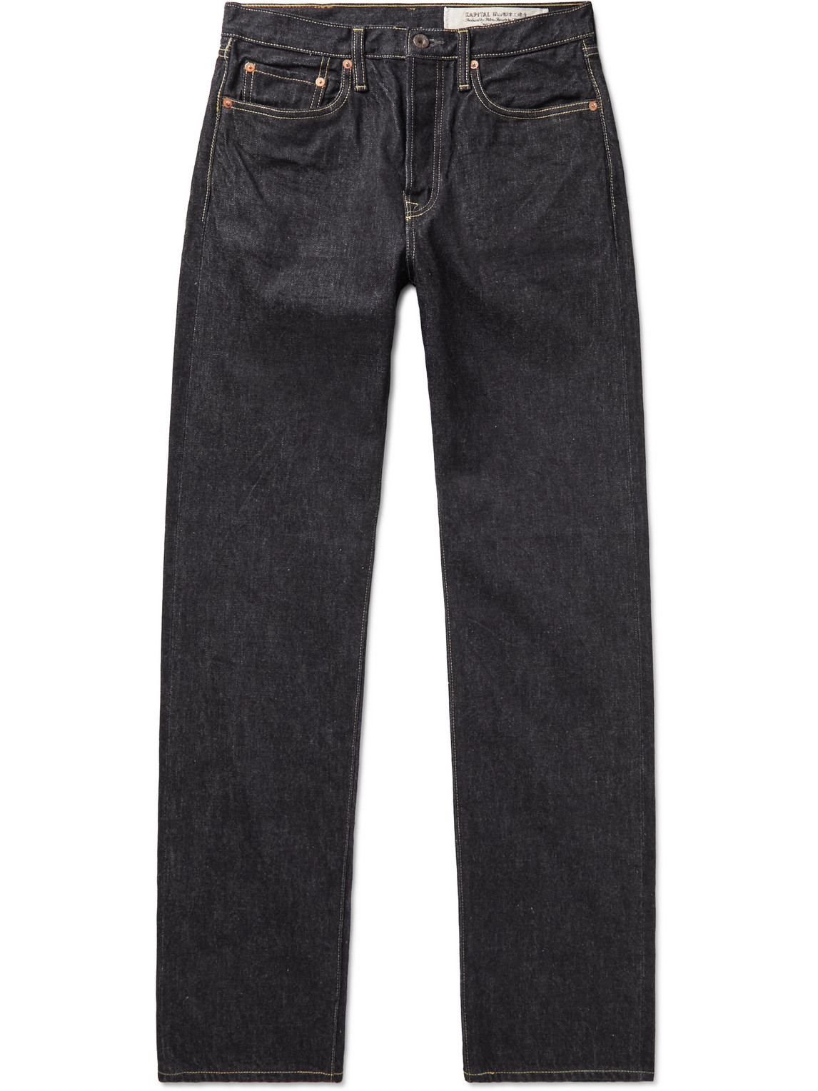 Kapital Monkey Cisco Slim-fit Jeans In Blue