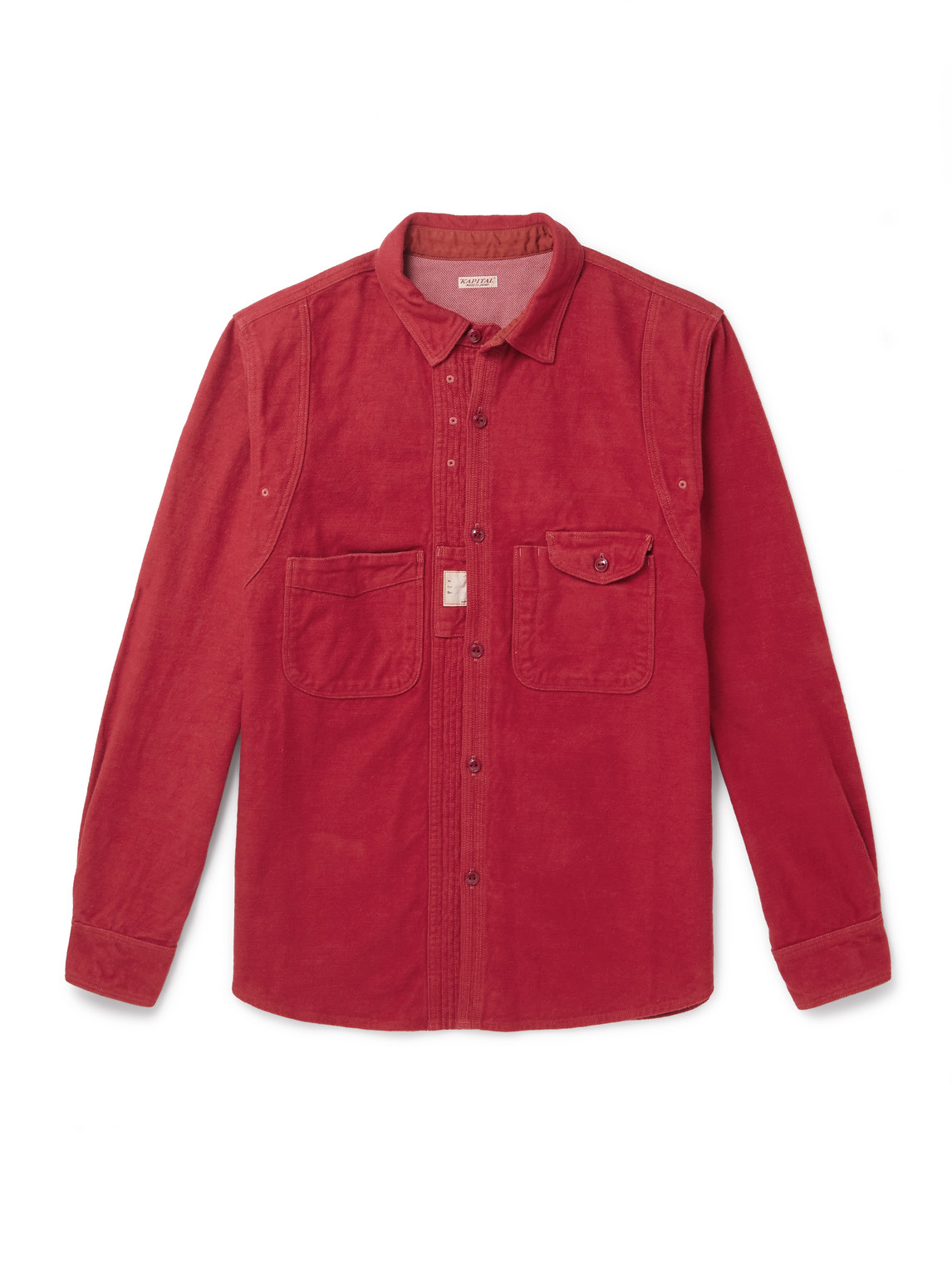 CPO Brushed Cotton-Fleece Shirt