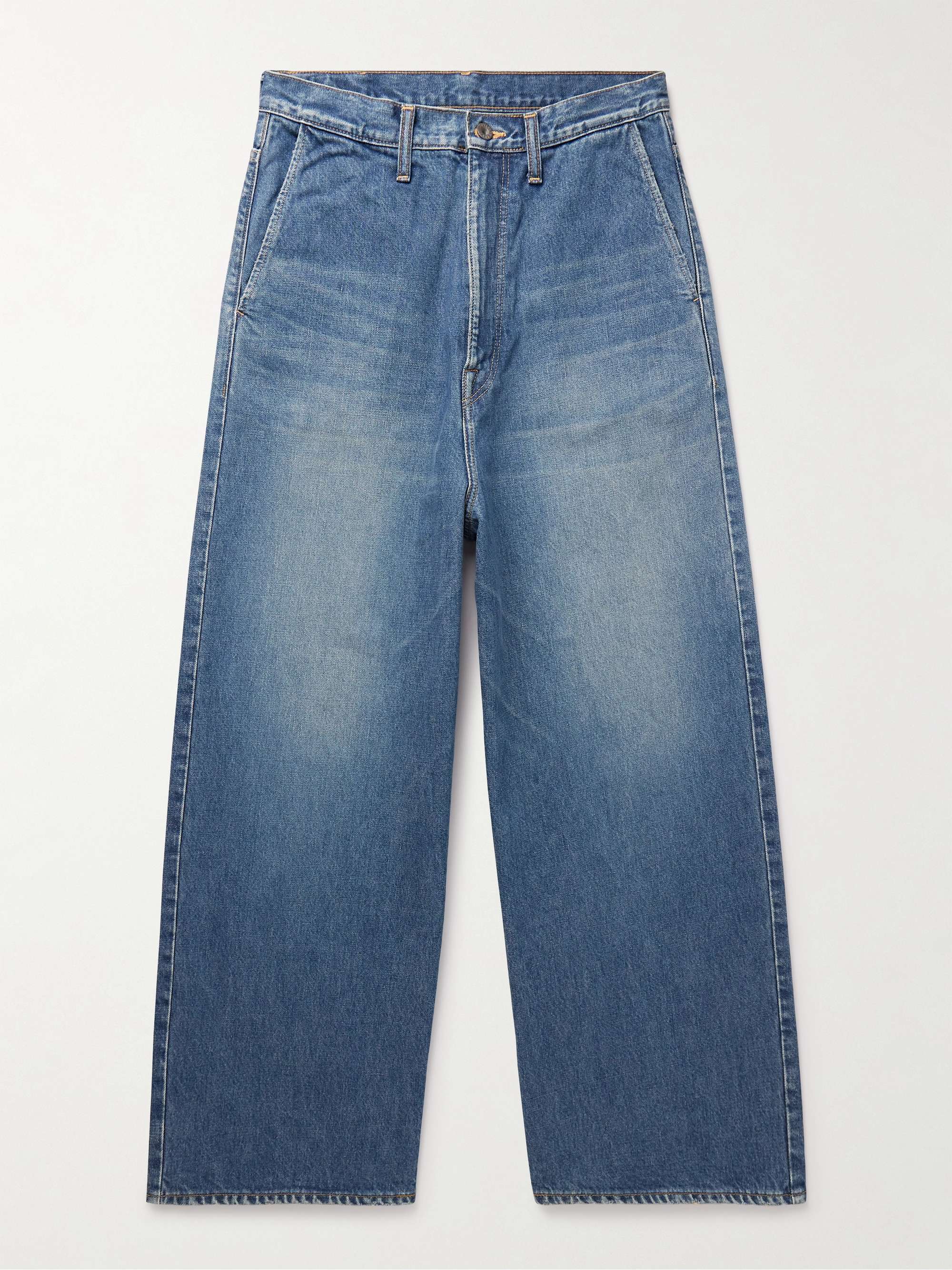 KAPITAL Port Wide-Leg Jeans for Men | MR PORTER