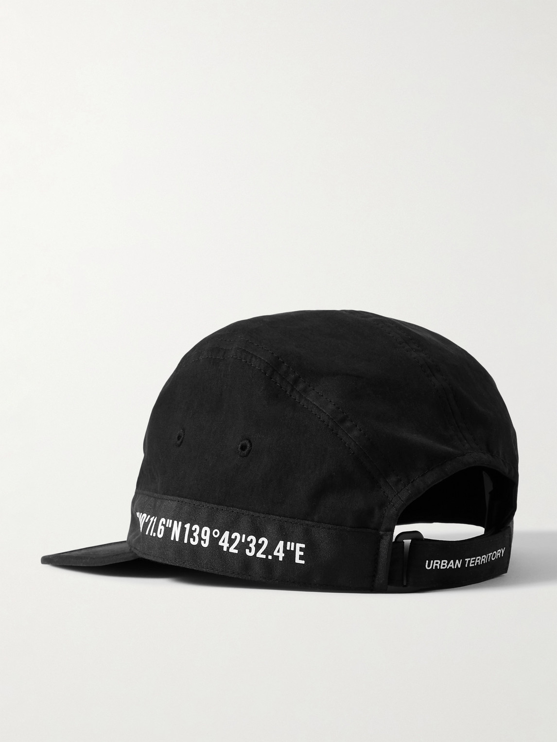 WTAPS Grosgrain-Trimmed Logo-Appliquéd Cotton and Nylon