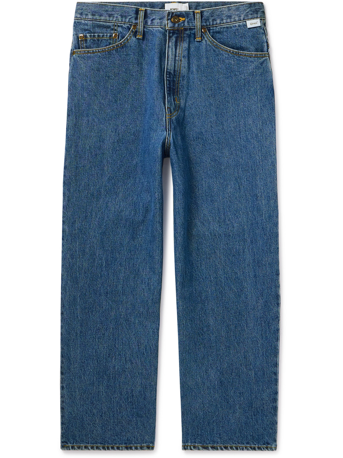 Wtaps Straight-leg Jeans In Blue