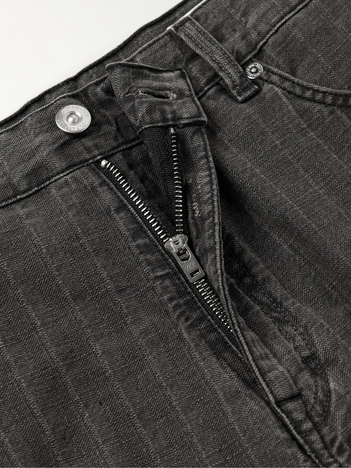 Our Legacy Vast Straight-Leg Striped Jeans | Smart Closet