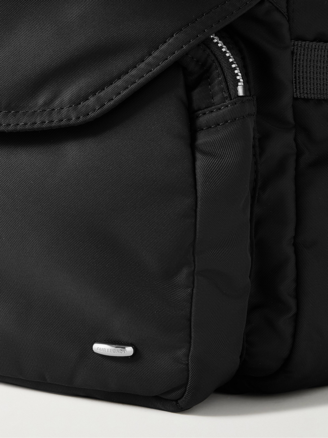 Shop Our Legacy Grande Volta Twill Backpack In Black