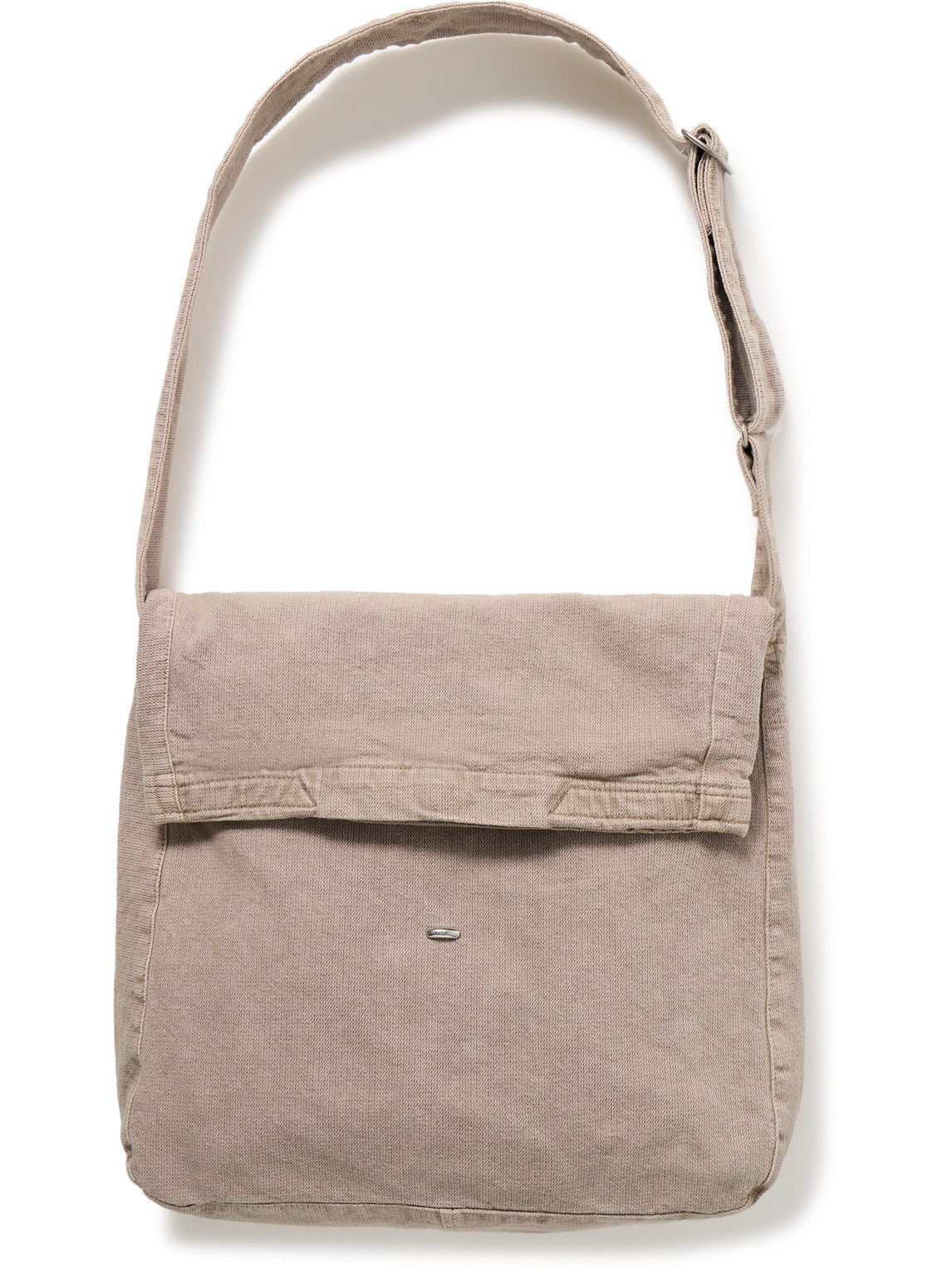 Our Legacy Sling Washed-cotton Messenger Bag In Pink