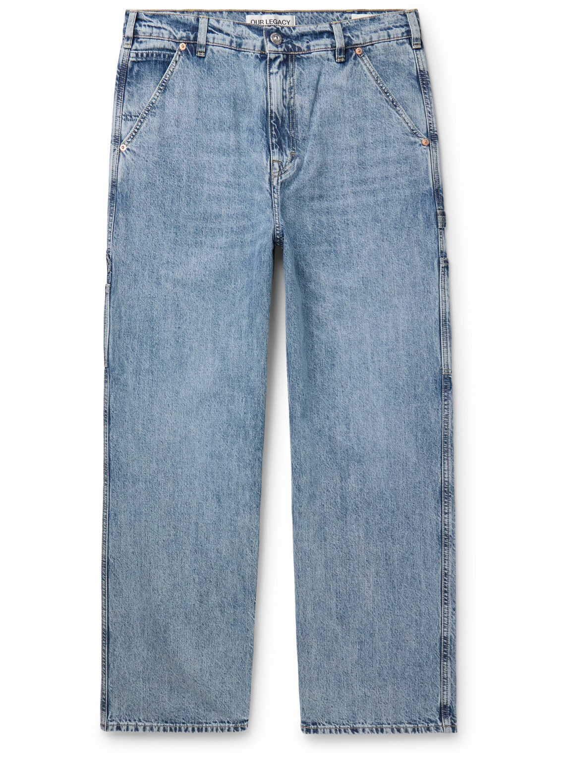 Our Legacy Joiner Straight-leg Jeans In Blue