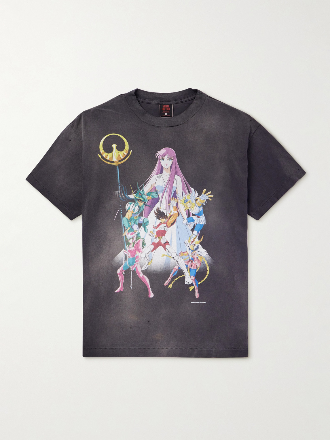+ Saint Seiya Printed Cotton-Jersey T-shirt