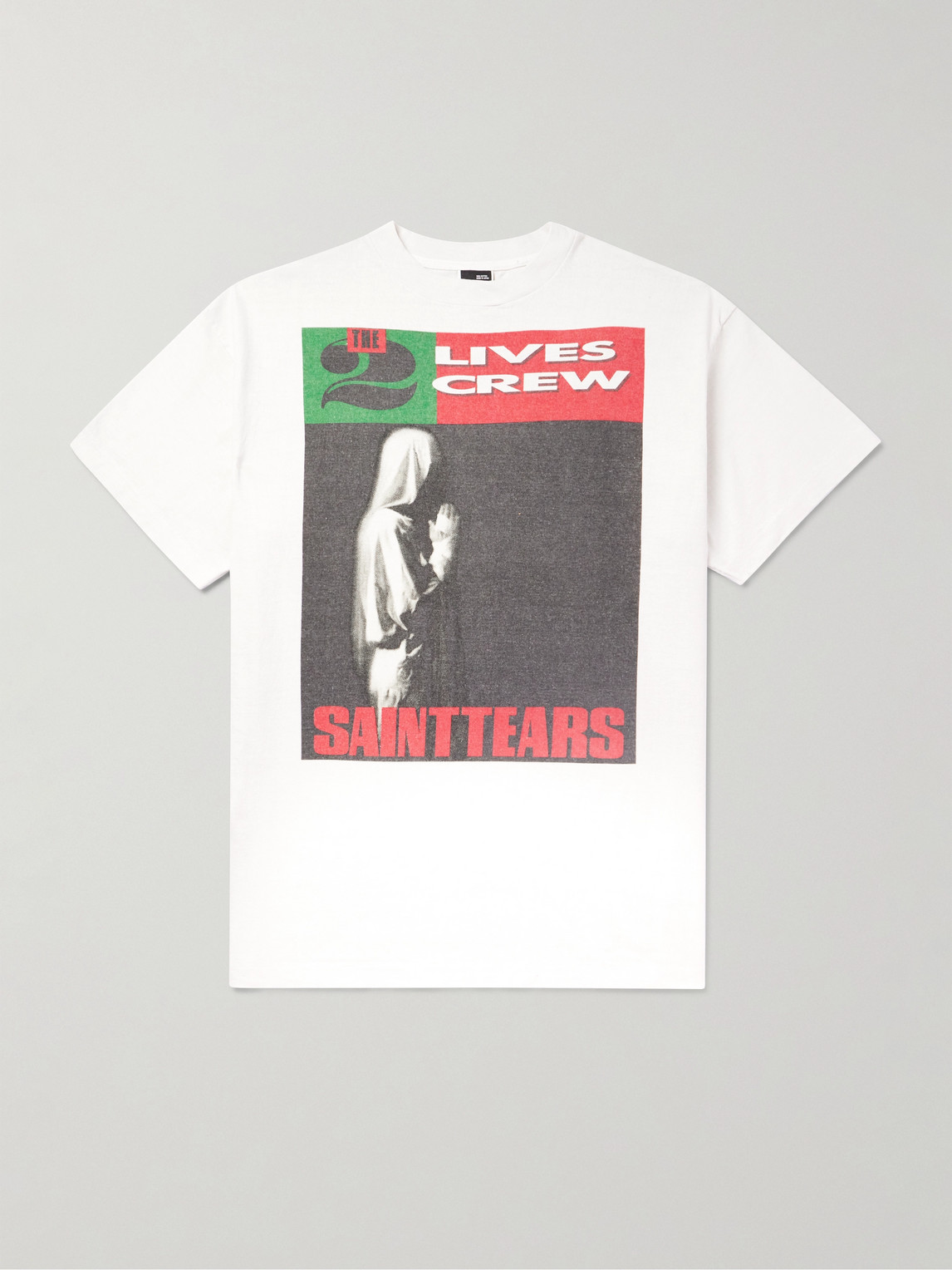 + Denim Tears Saint Tears Printed Cotton-Jersey T-Shirt