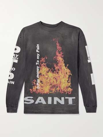SAINT Mxxxxxx Long Sleeve T-shirts for Men | MR PORTER SAINT Mxxxxxx Long Sleeve T-shirts for Men | MR PORTER