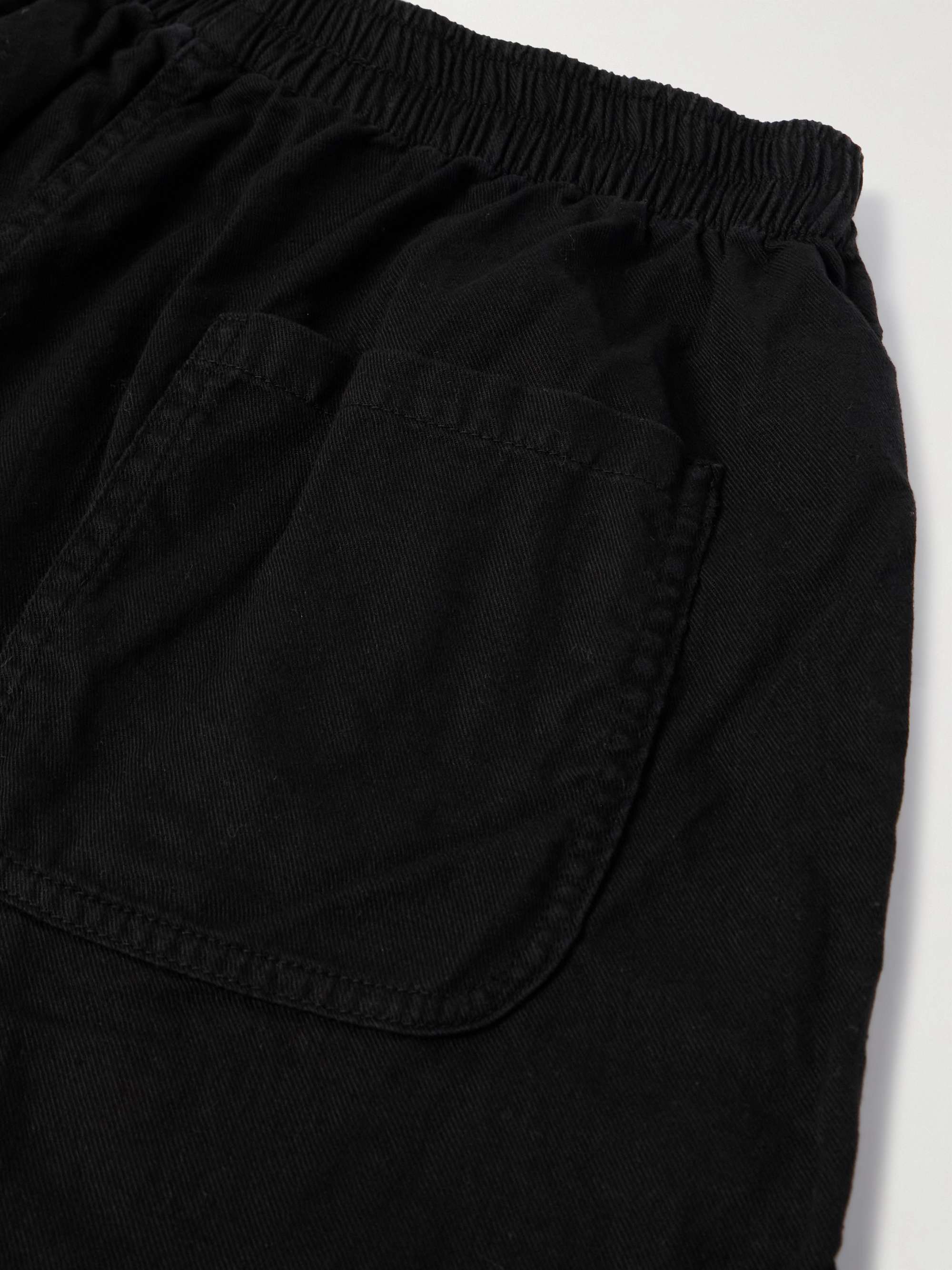 SAINT MXXXXXX Straight-Leg Logo-Print Cotton-Jersey Shorts SAINT MXXXXXX Straight-Leg Logo-Print Cotton-Jersey Shorts