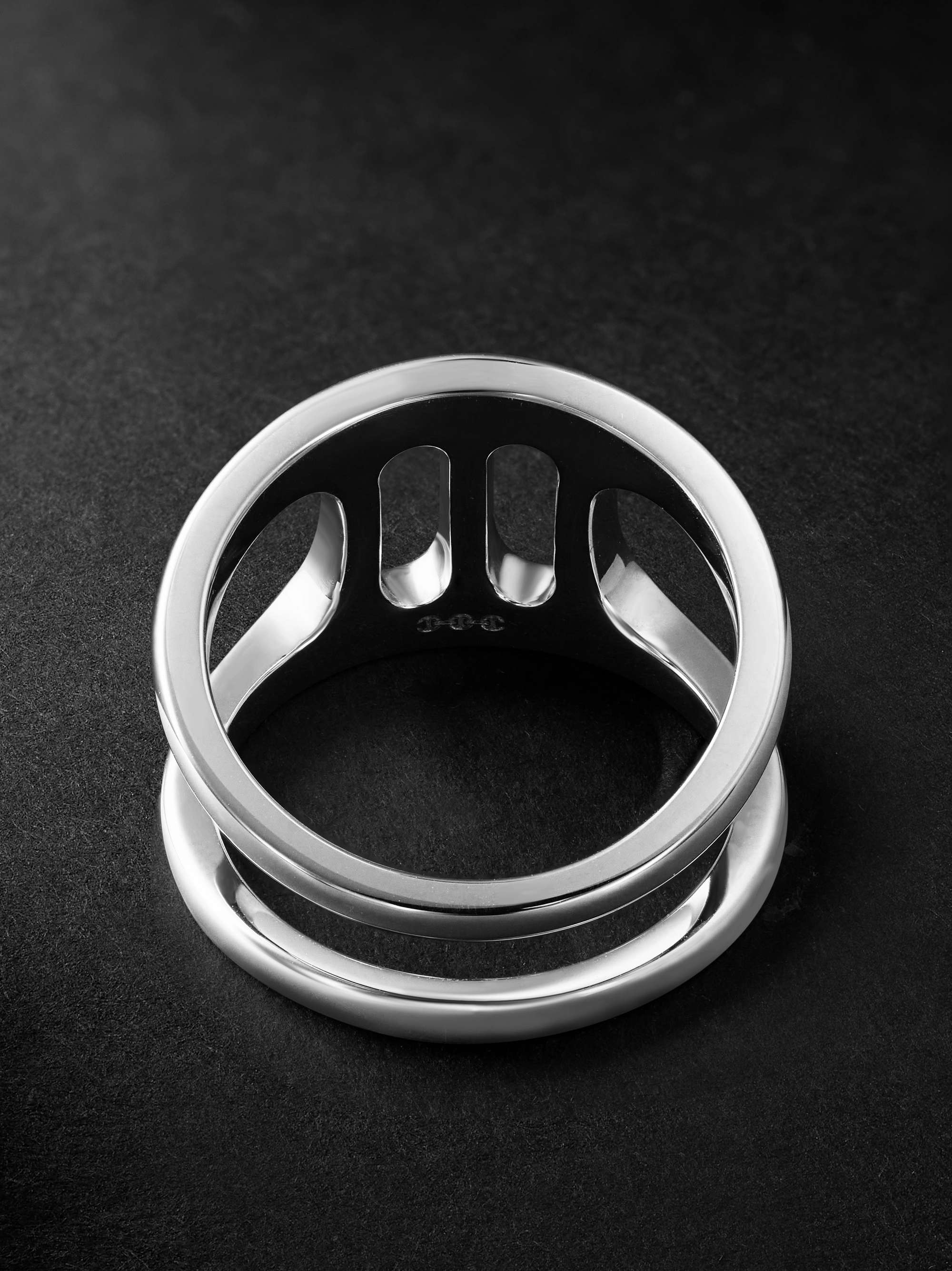 HOORSENBUHS Phantom III Sterling Silver Ring for Men | MR PORTER
