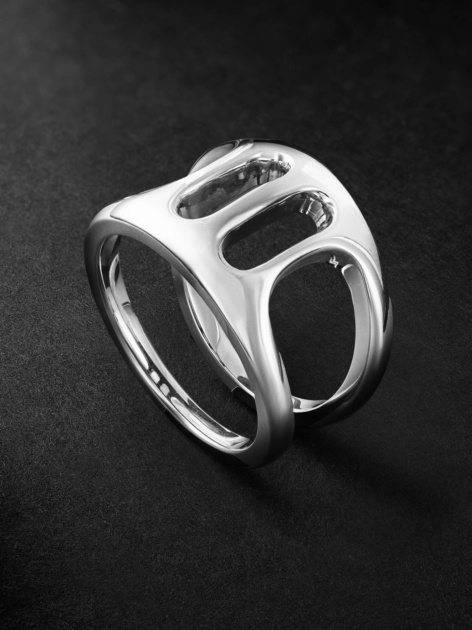 HOORSENBUHS Phantom III Sterling Silver Ring for Men | MR PORTER