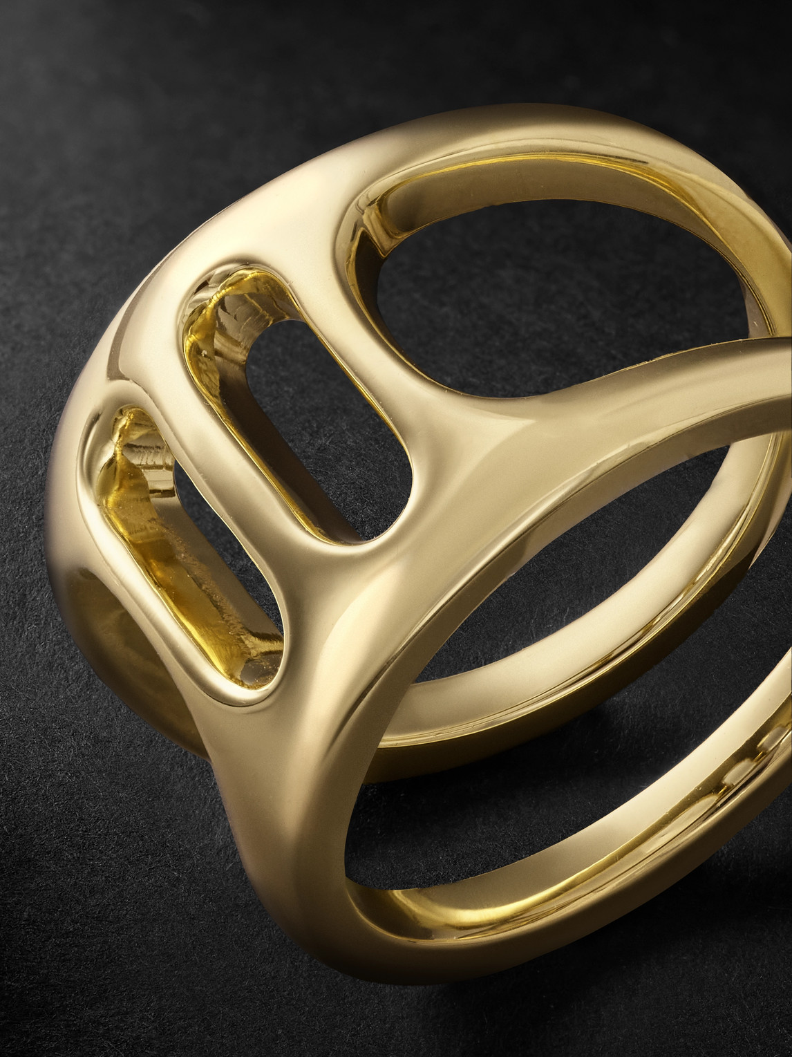 Shop Hoorsenbuhs Phantom Iii 18-karat Gold Ring