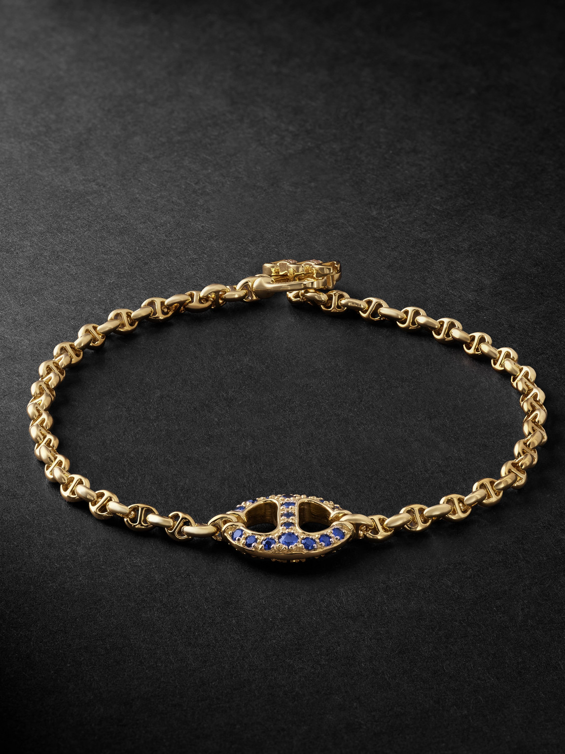 Hoorsenbuhs 18-karat Gold, Sapphire And Diamond Bracelet
