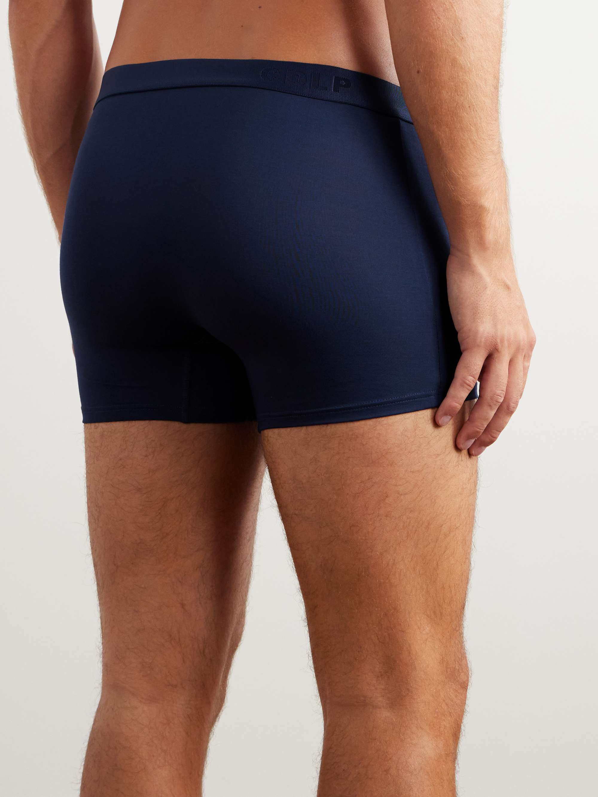 CDLP Three-Pack Stretch-Lyocell Boxer Briefs