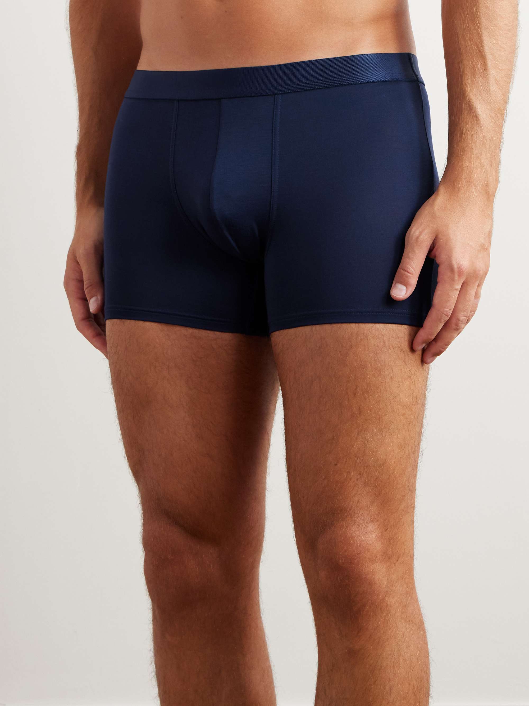 CDLP Three-Pack Stretch-Lyocell Boxer Briefs
