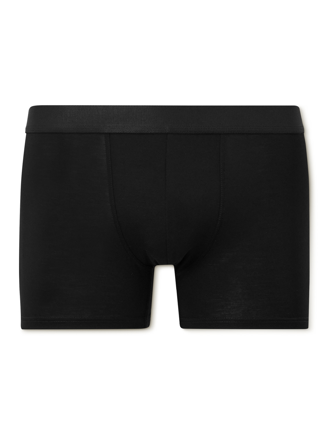 Cdlp Stretch-tencel™ Lyocell Boxer Briefs In Black