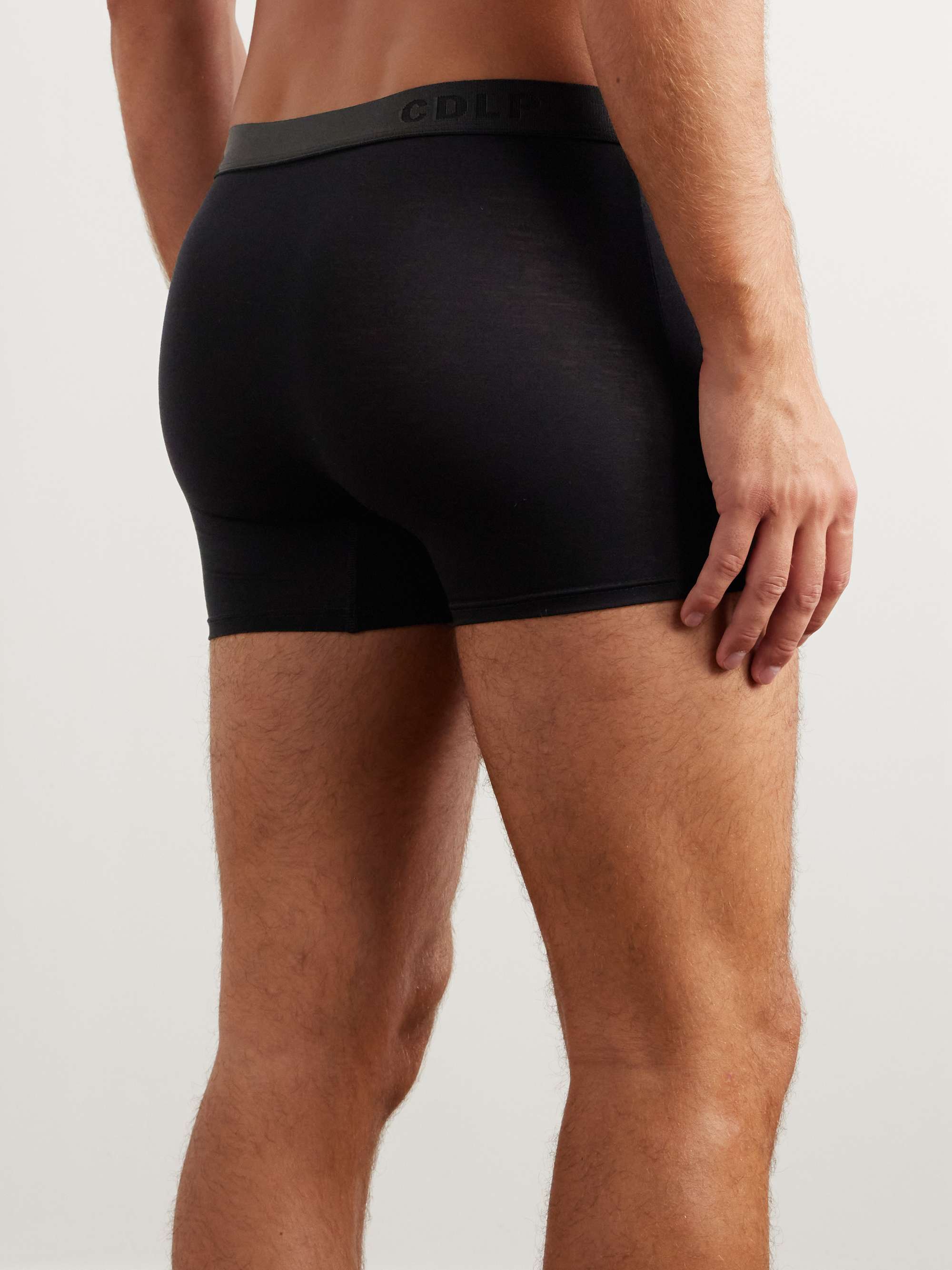 CDLP Three-Pack Stretch-Lyocell Boxer Briefs