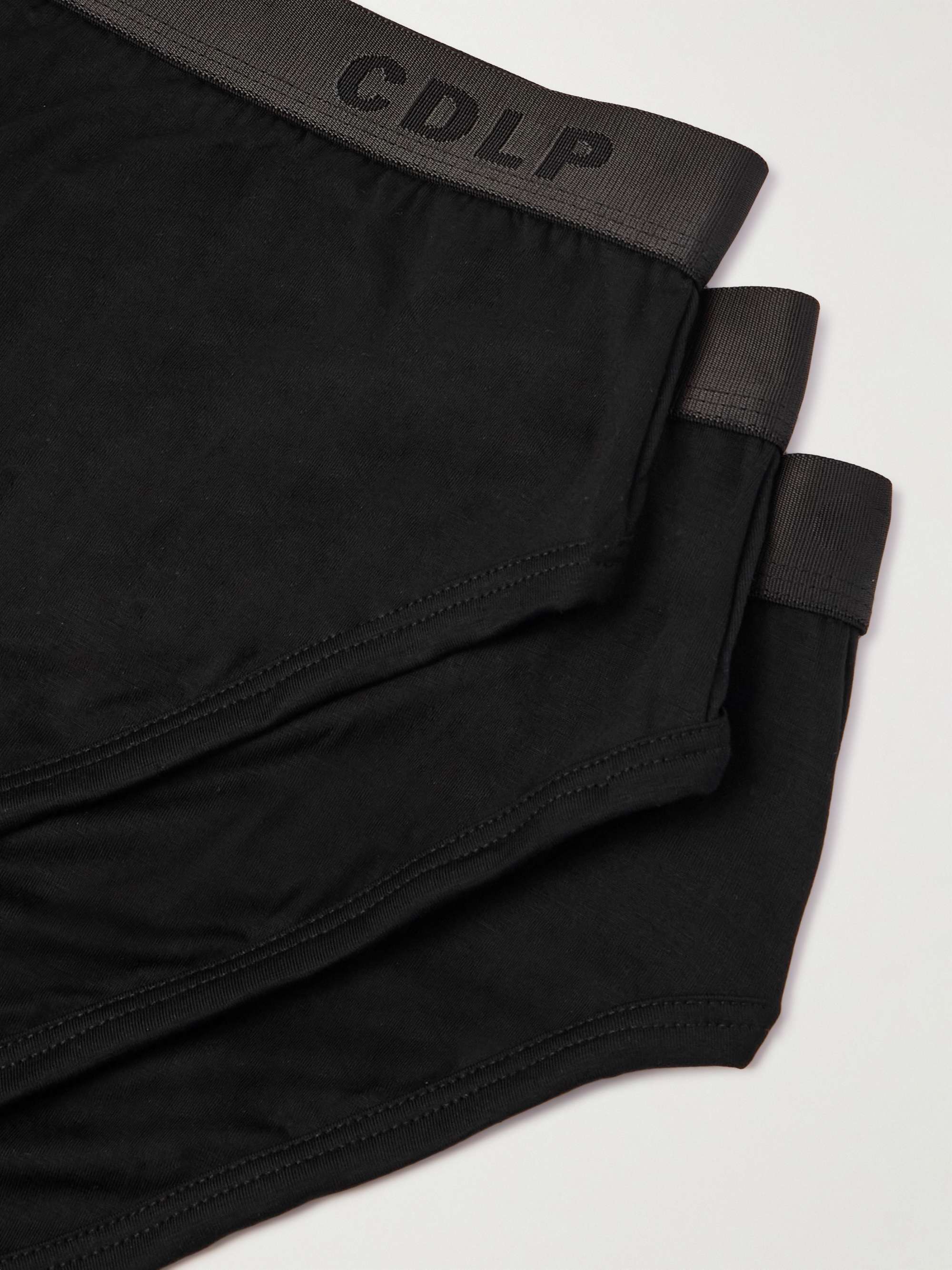 CDLP Three-Pack Stretch-Lyocell Briefs