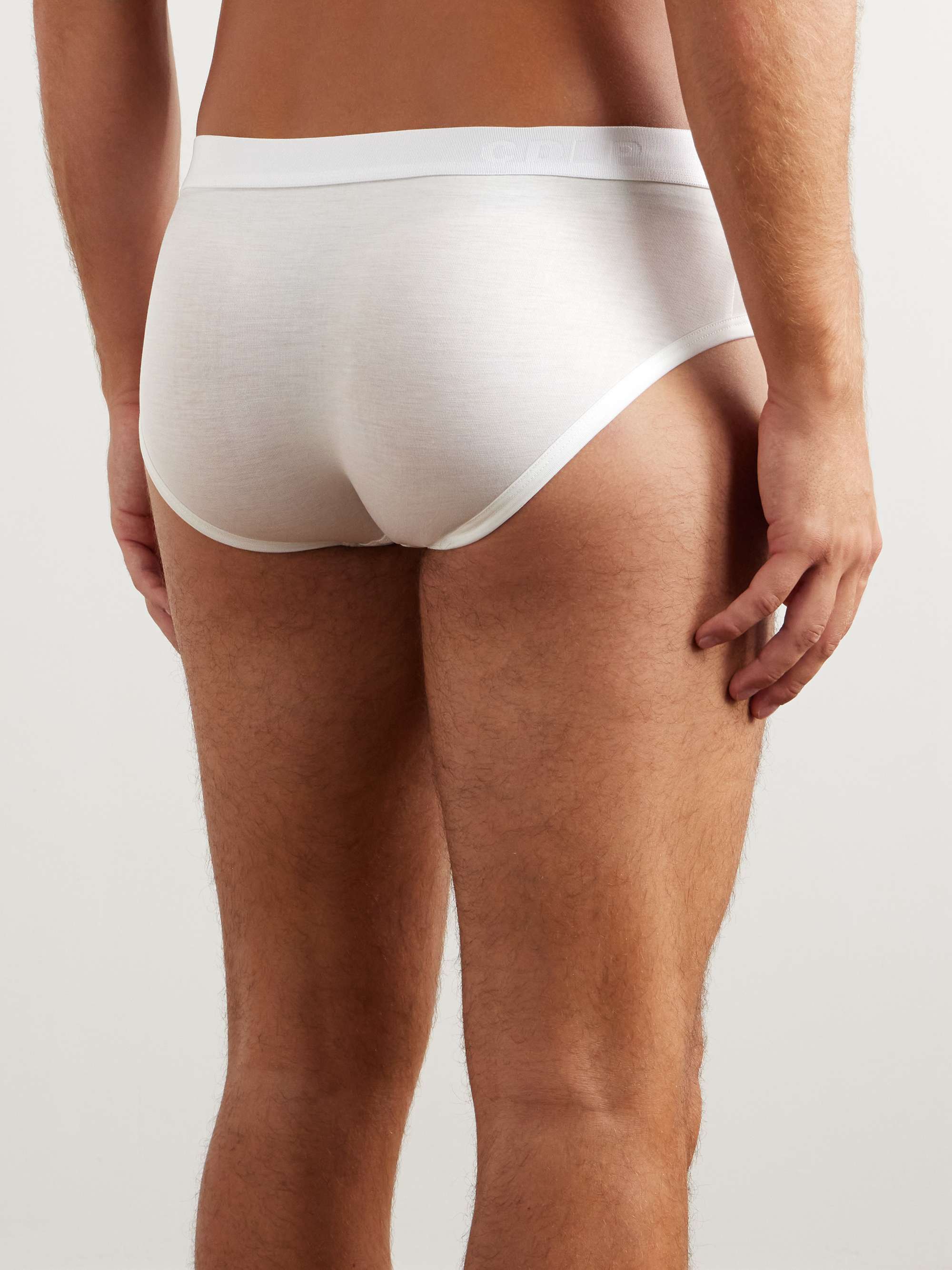CDLP Three-Pack Stretch-Lyocell Briefs
