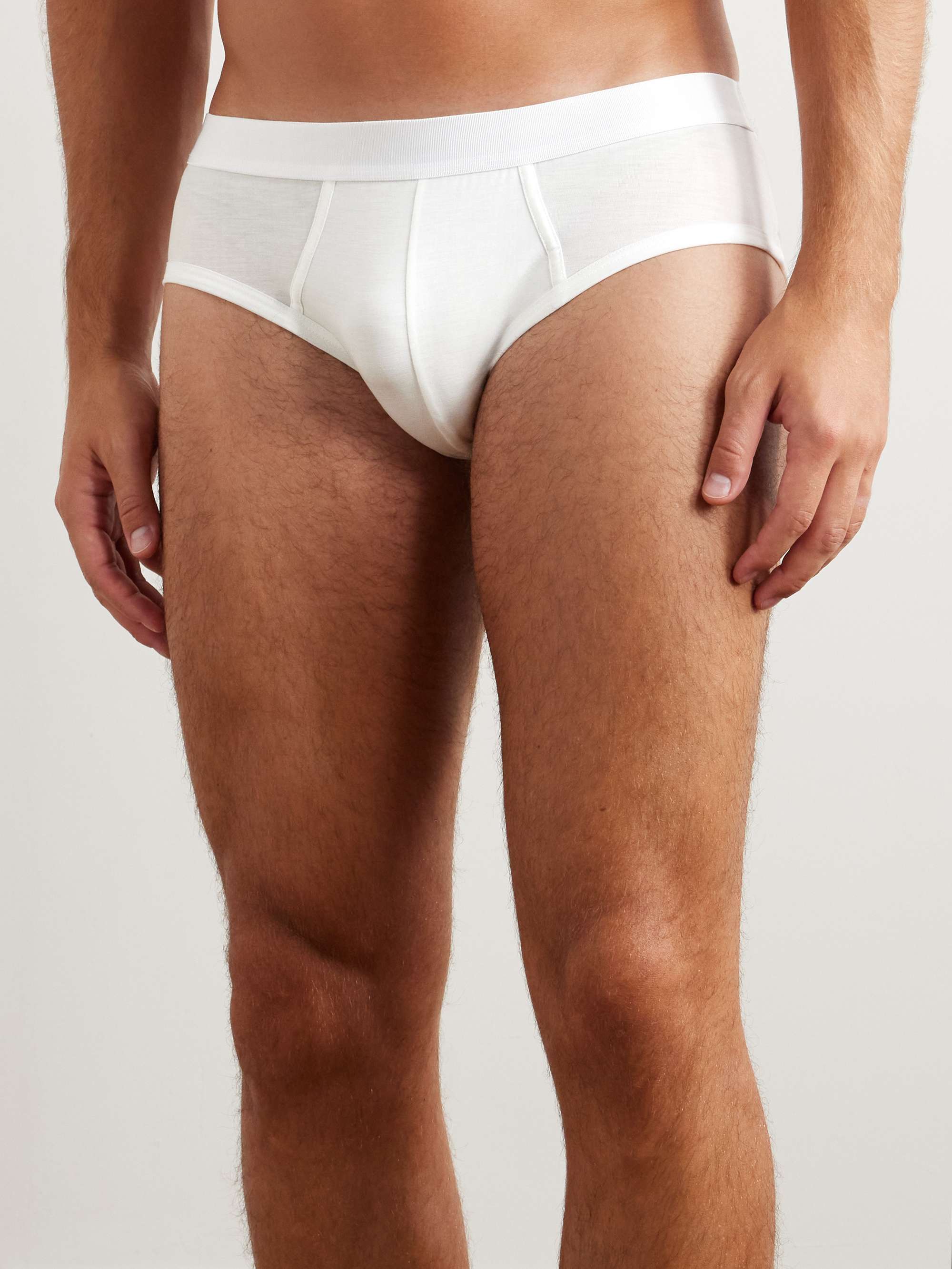 CDLP Three-Pack Stretch-Lyocell Briefs