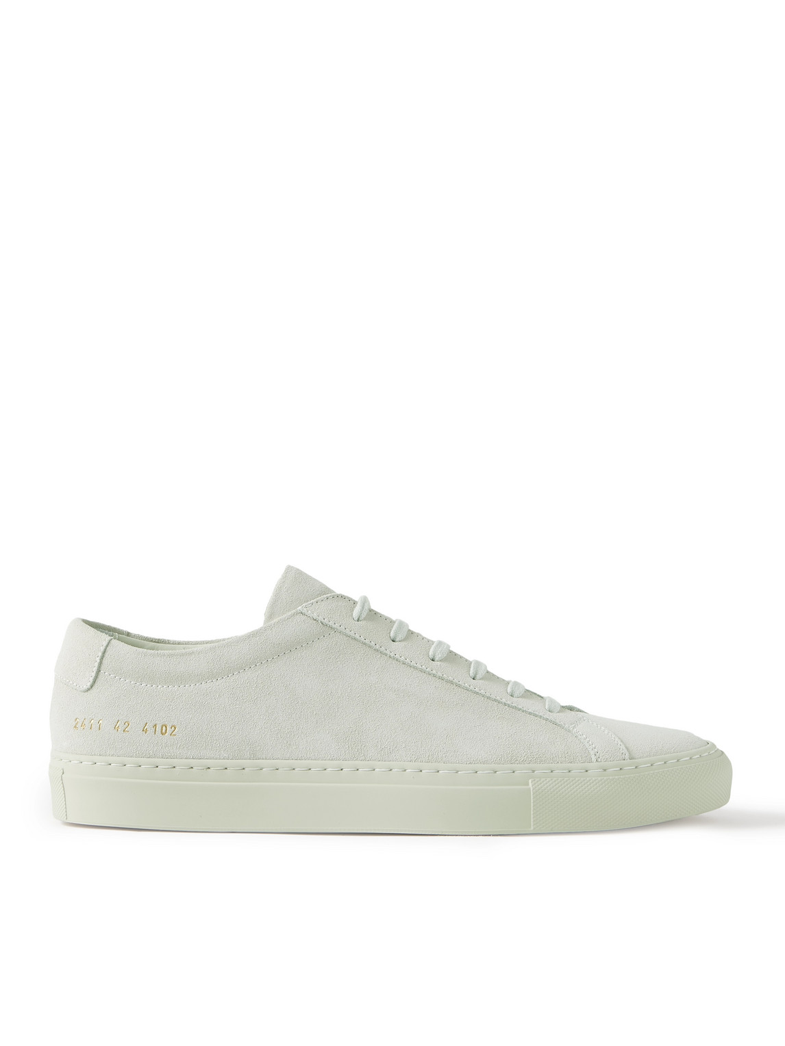 COMMON PROJECTS ORIGINAL ACHILLES SUEDE SNEAKERS