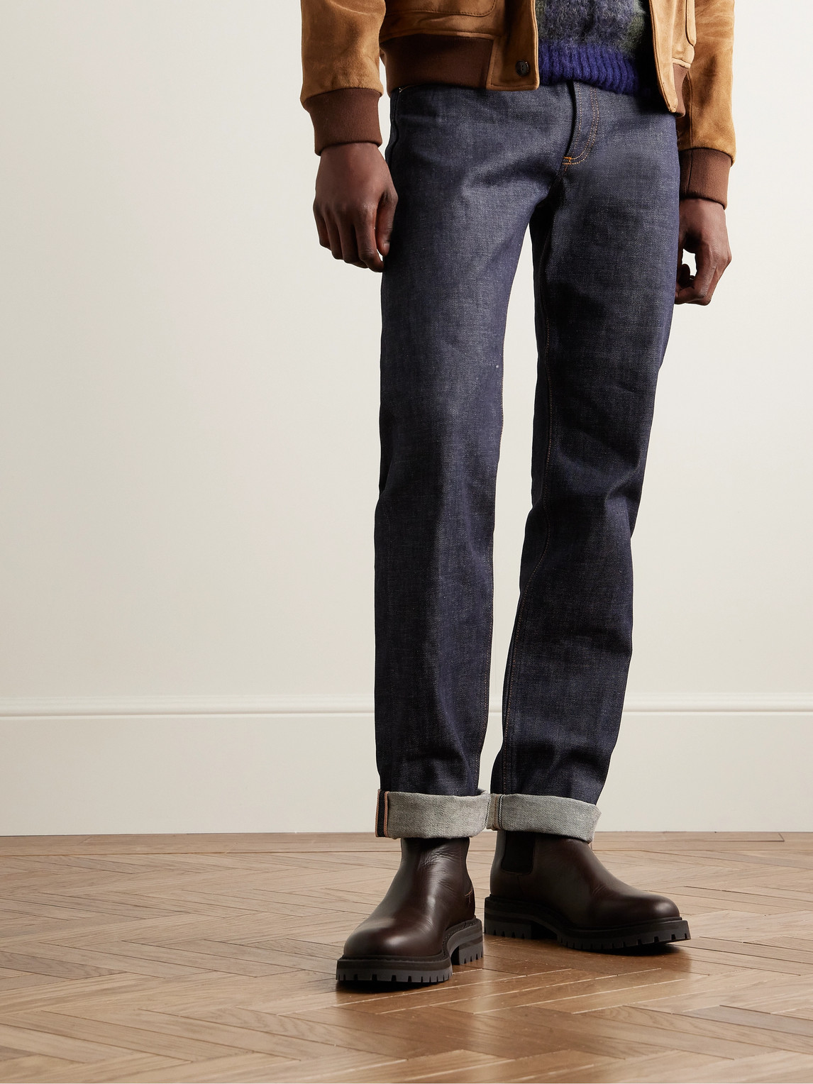 Common Projects Leather Chelsea Boots