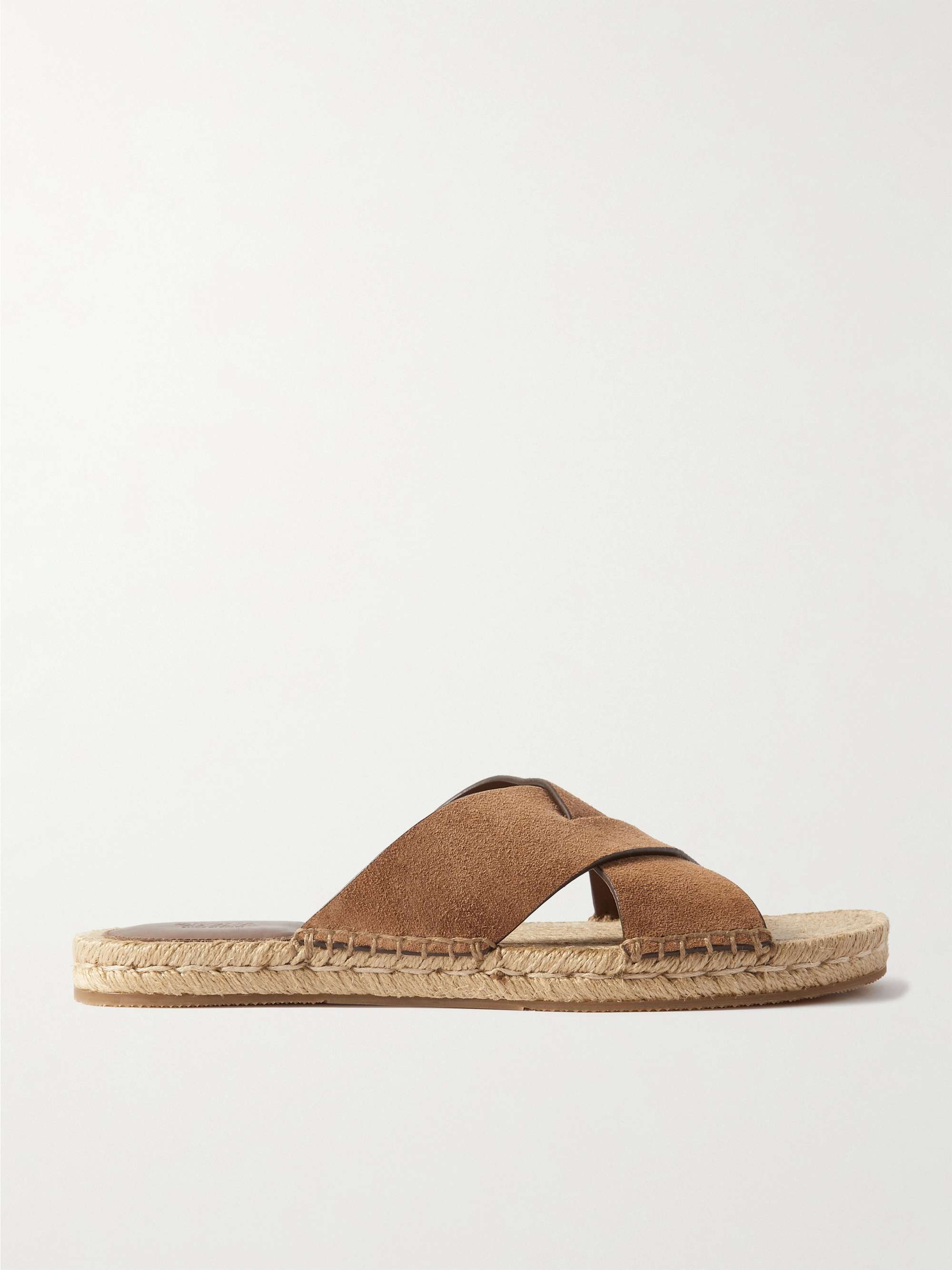 ZEGNA Panarea Suede Sandals for Men MR PORTER