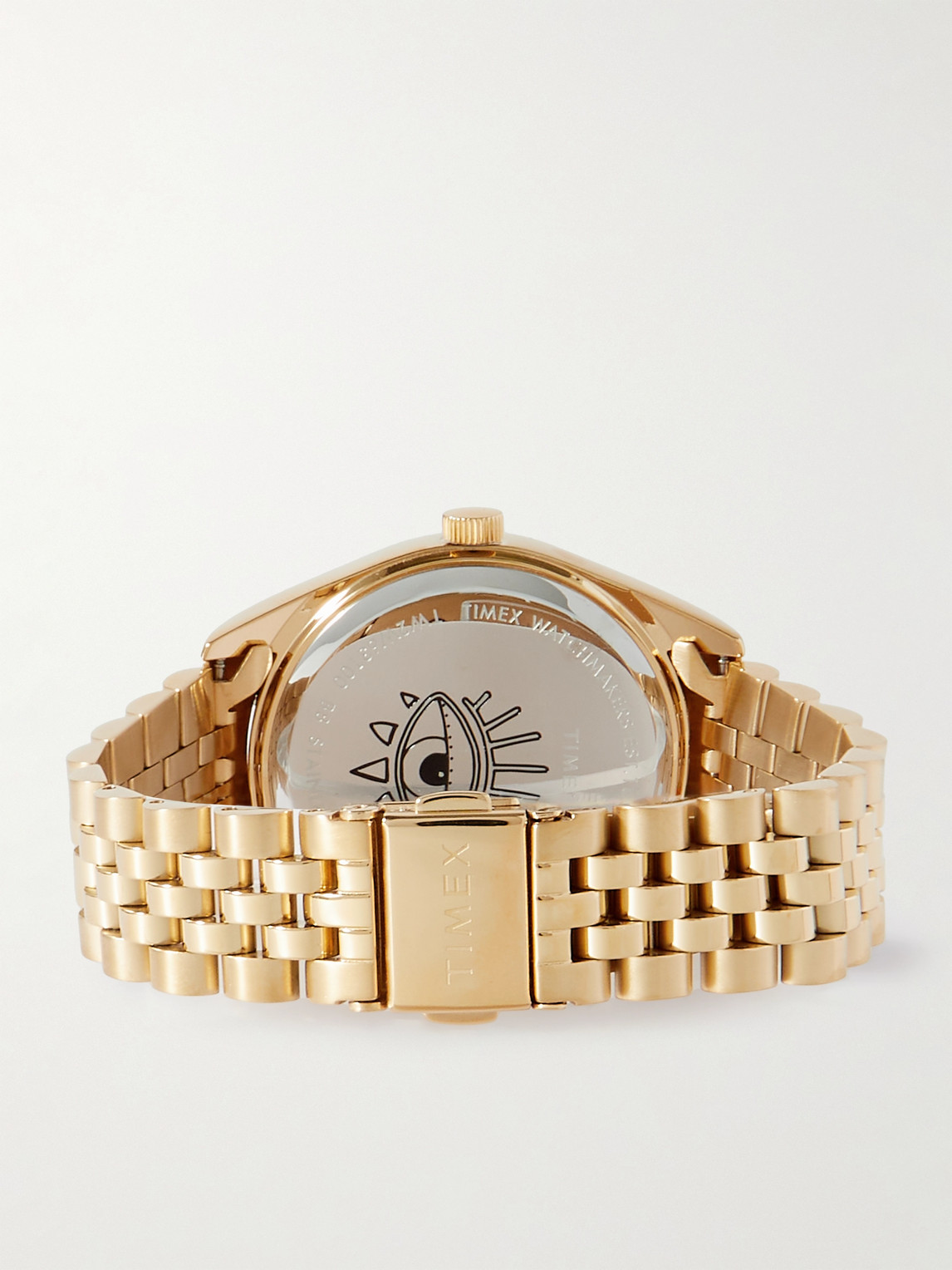 Shop Timex Jacquie Aiche 36mm Gold-tone Watch