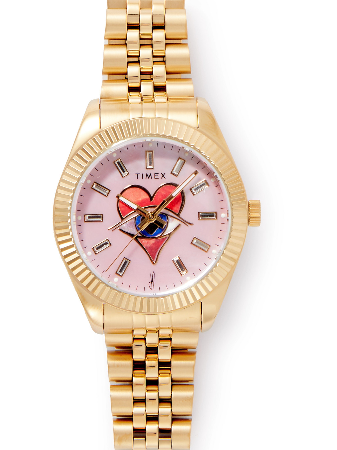 Timex Jacquie Aiche 36mm Gold-tone Watch