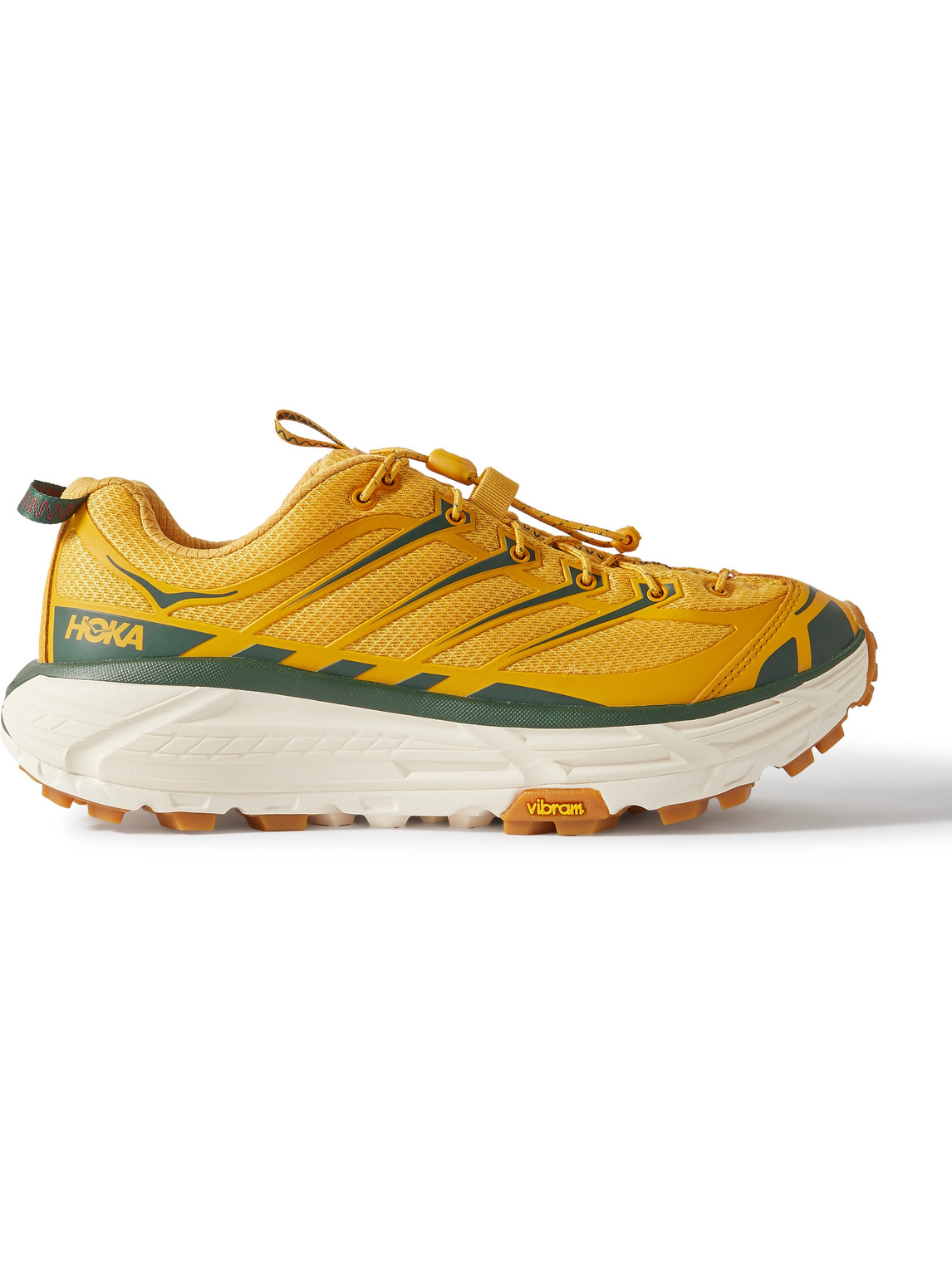 Hoka Mafate Three2 Sneakers In Yellow
