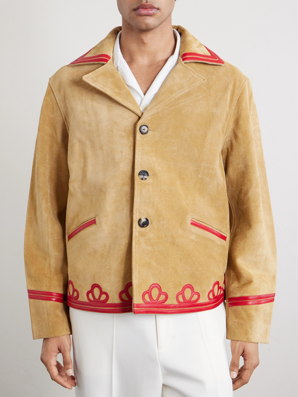 Bode Brown Regular Fit Jacket In Brown