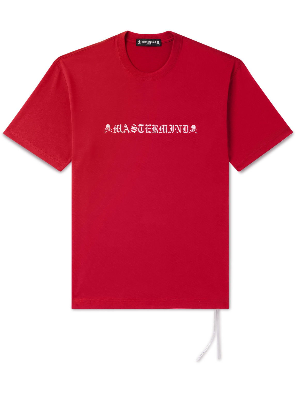 Mastermind Japan Logo-print Cotton-jersey T-shirt In Red