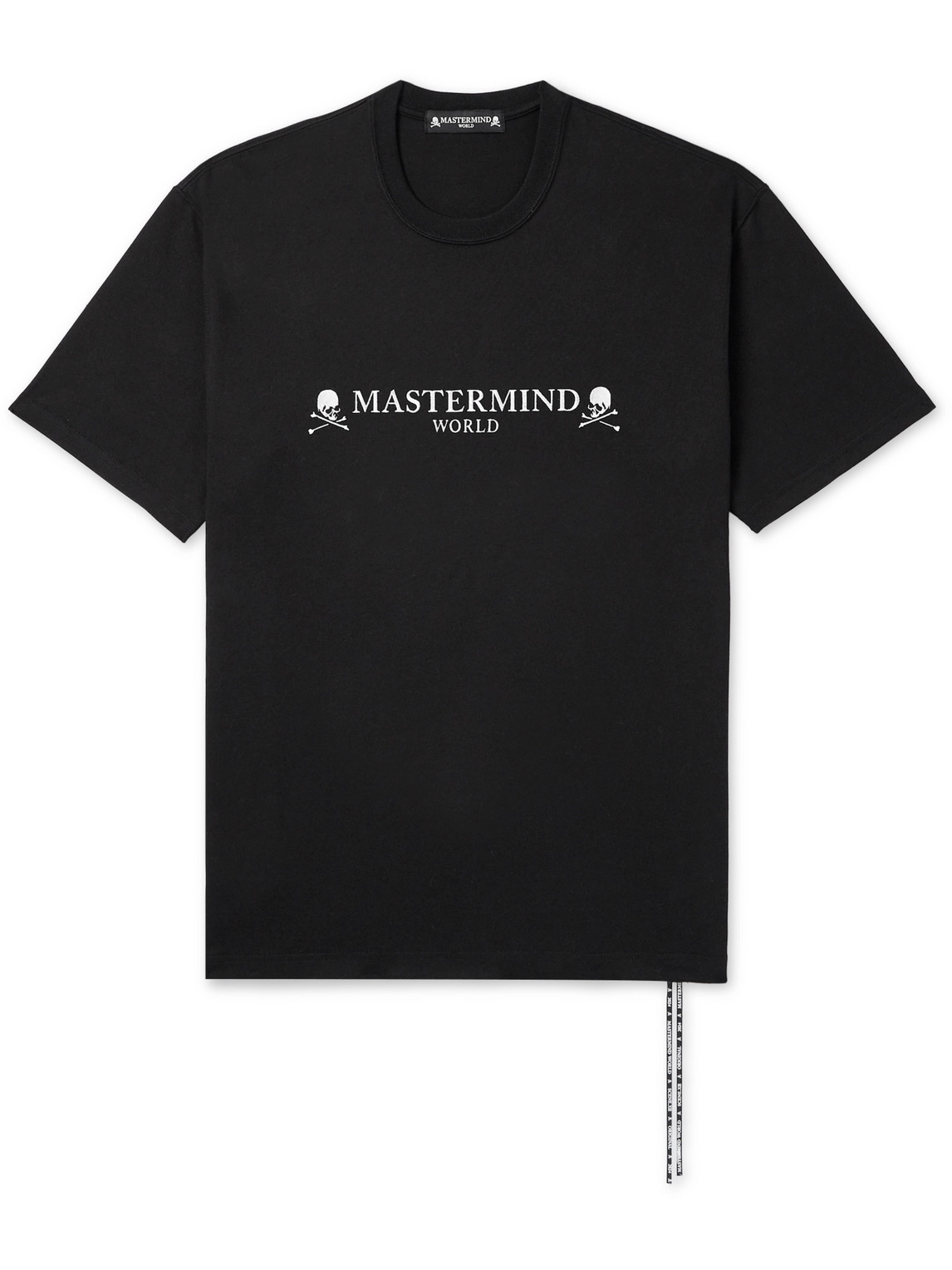 Mastermind Japan Logo-print Cotton-jersey T-shirt In Black