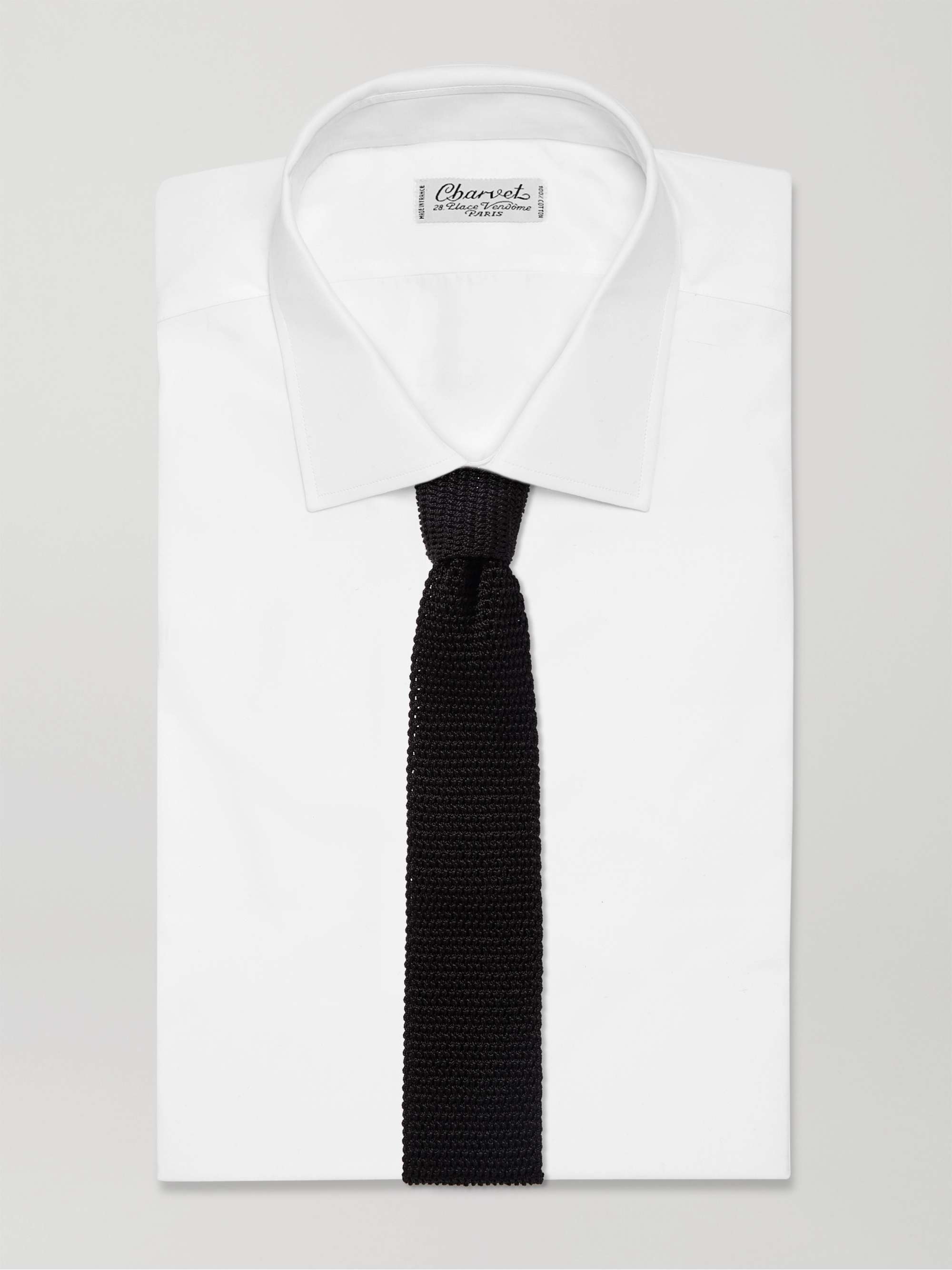 TOM FORD 7.5cm Knitted Silk Tie for Men MR PORTER