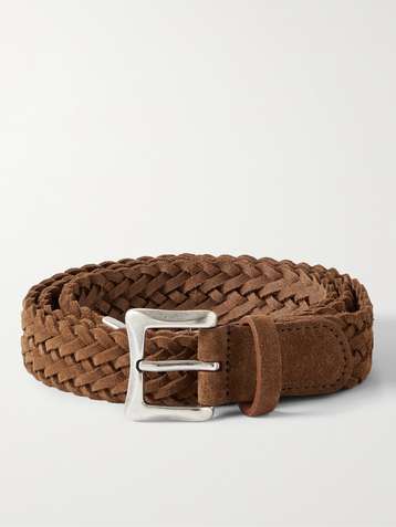 Men's Woven & Braided Belts, Designer Belts