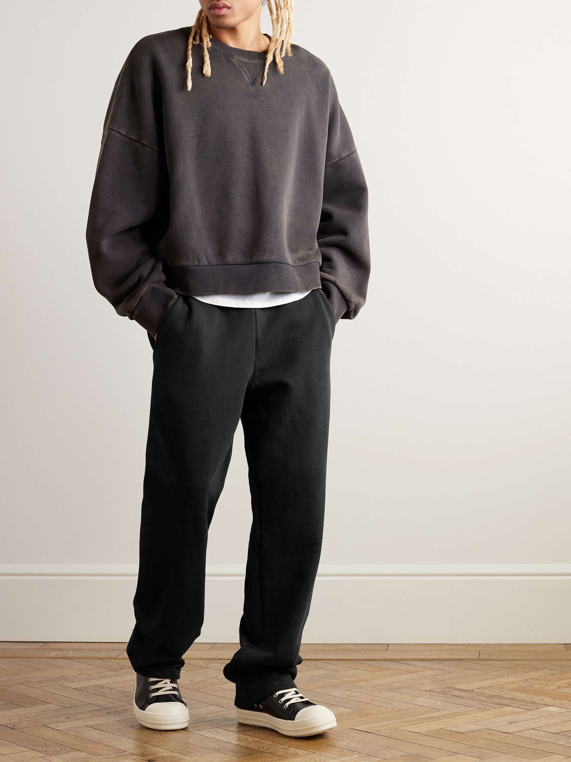 ENTIRE STUDIOS SWEATPANT WASHED BLACK M