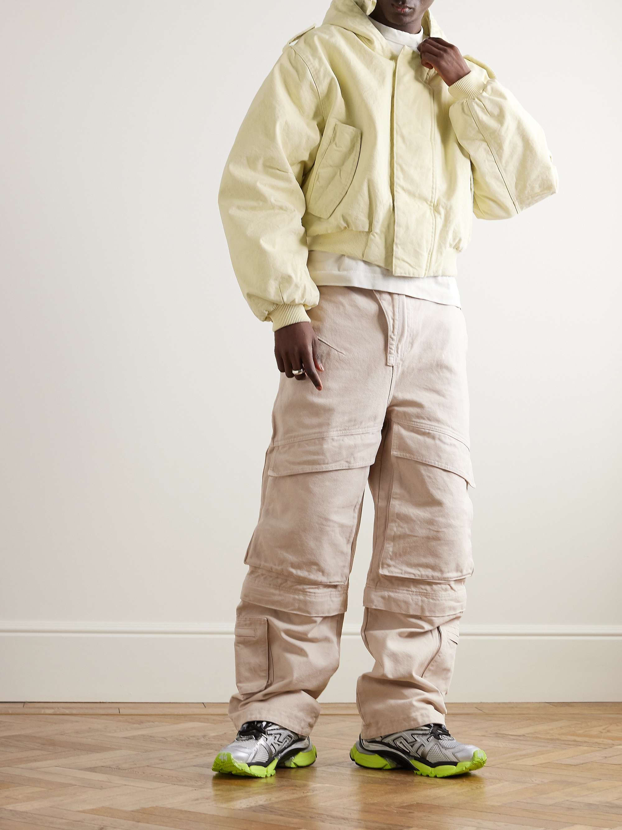 ジャケット・アウター entire studios W2 BOMBER PADDED JACKET Padded bomber jacket in green - Entire Studios | Mytheresa